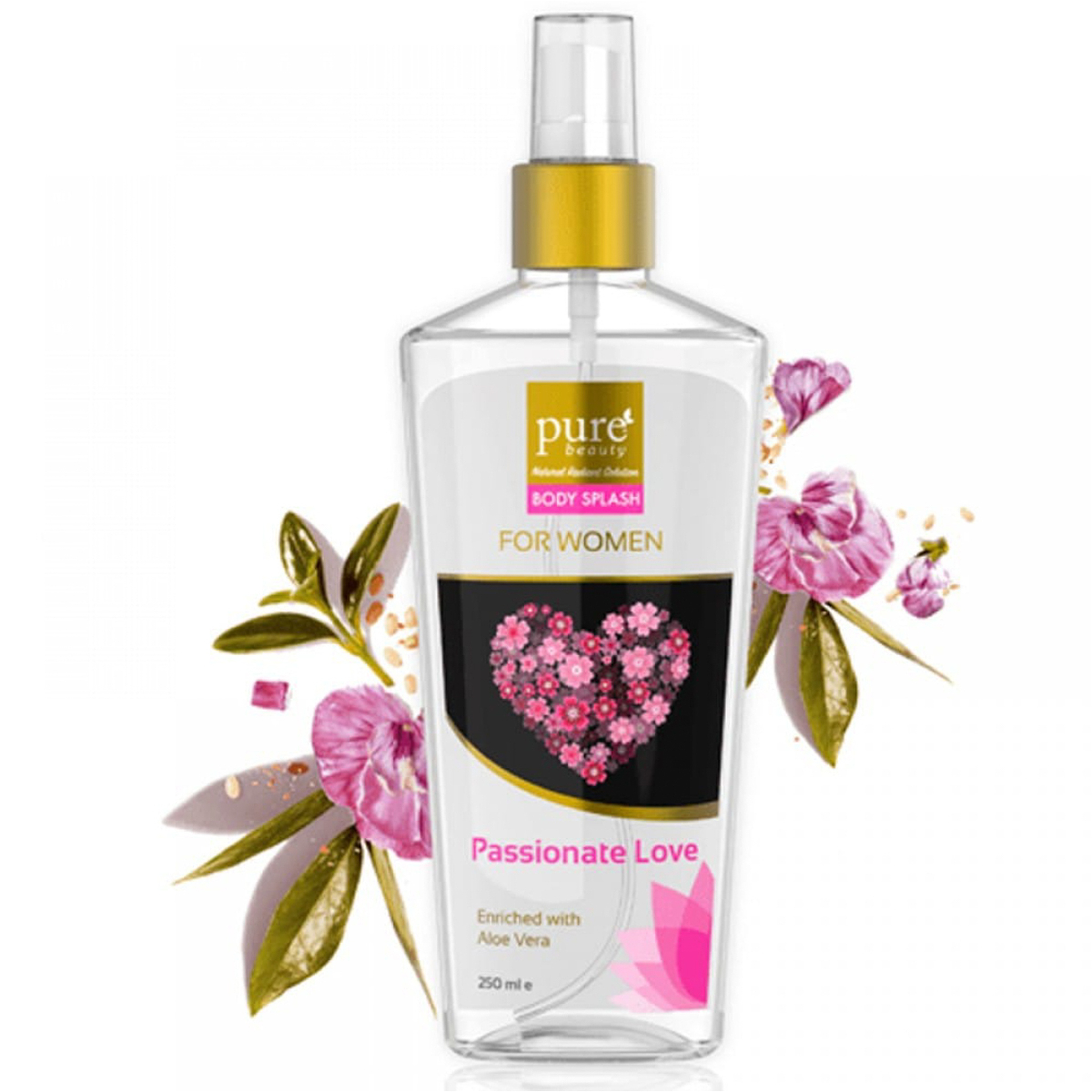 Pure Beauty Body Splash Passionate Love For Women 250Ml