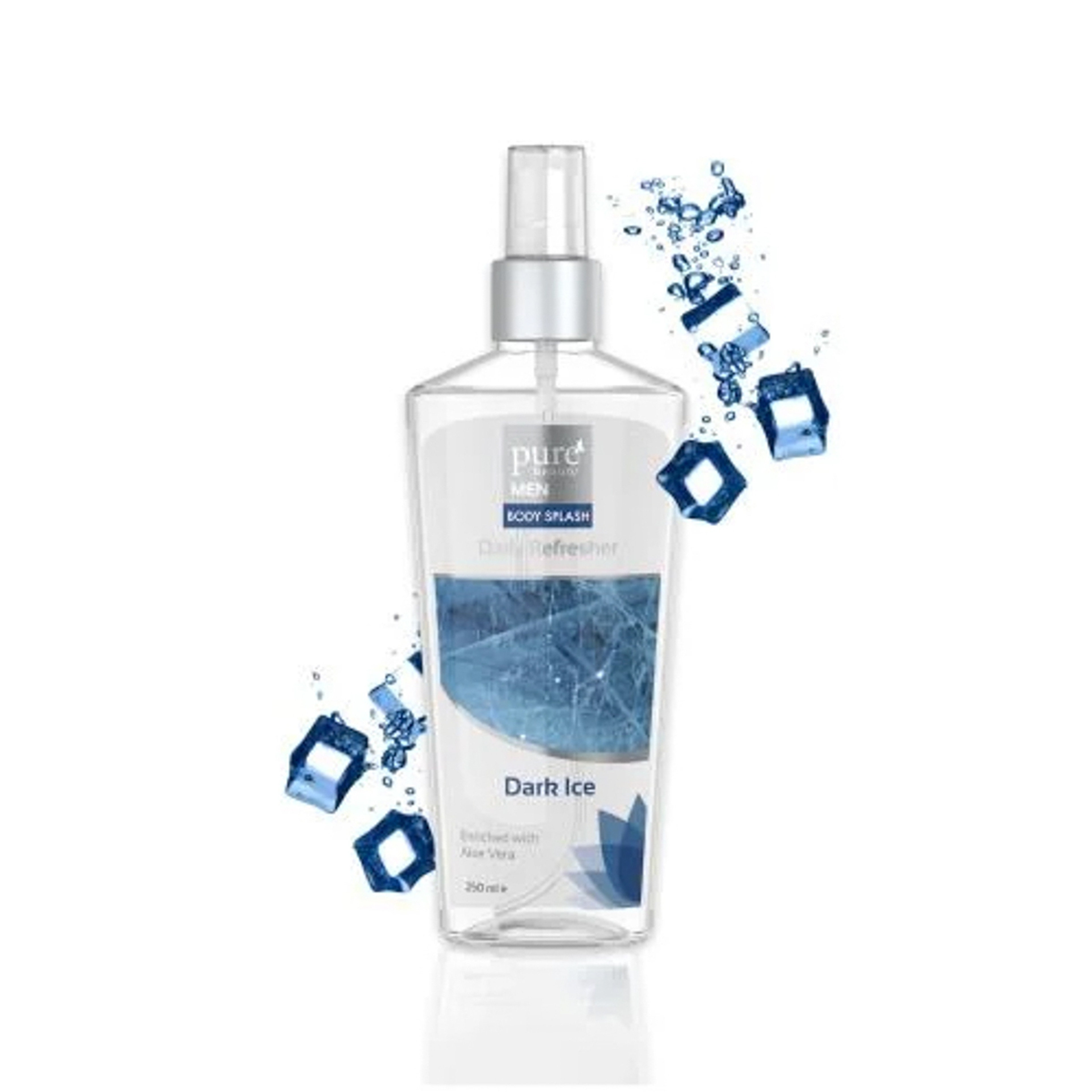 Pure Beauty Body Splash Dark Ice For Men 250Ml