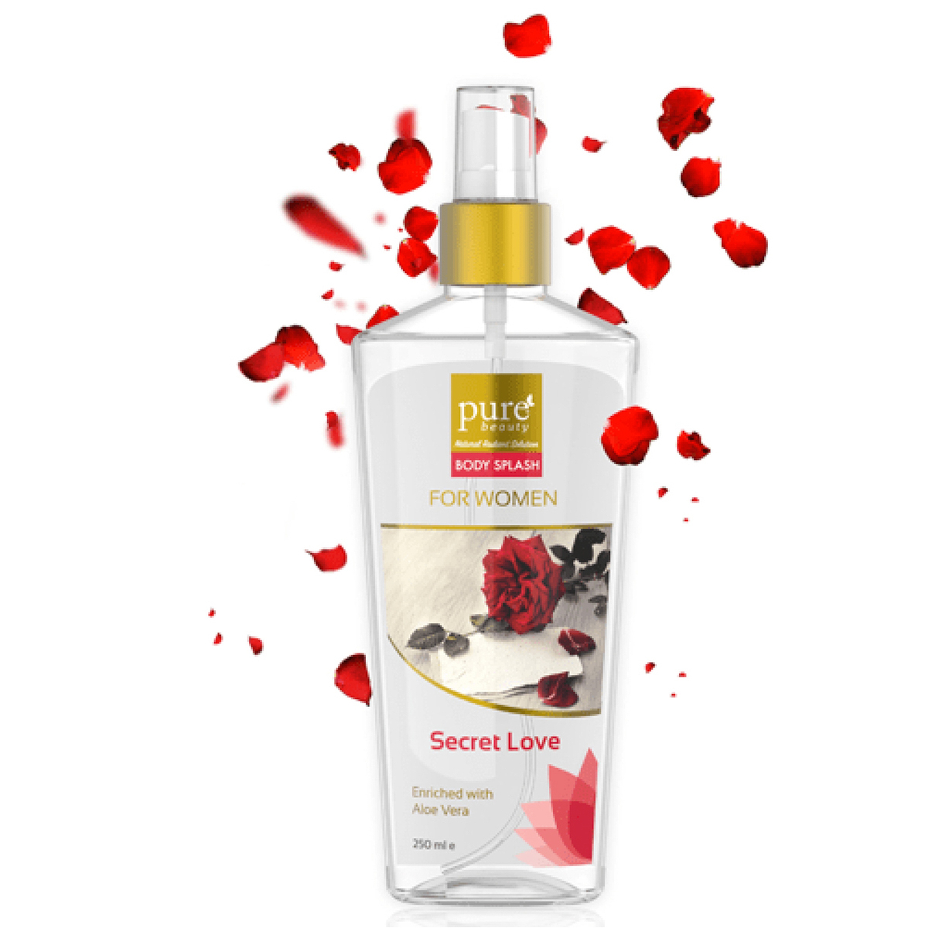 بيور بيوتي بودي سبللاش سيكريت لوف للنساء 250 مل