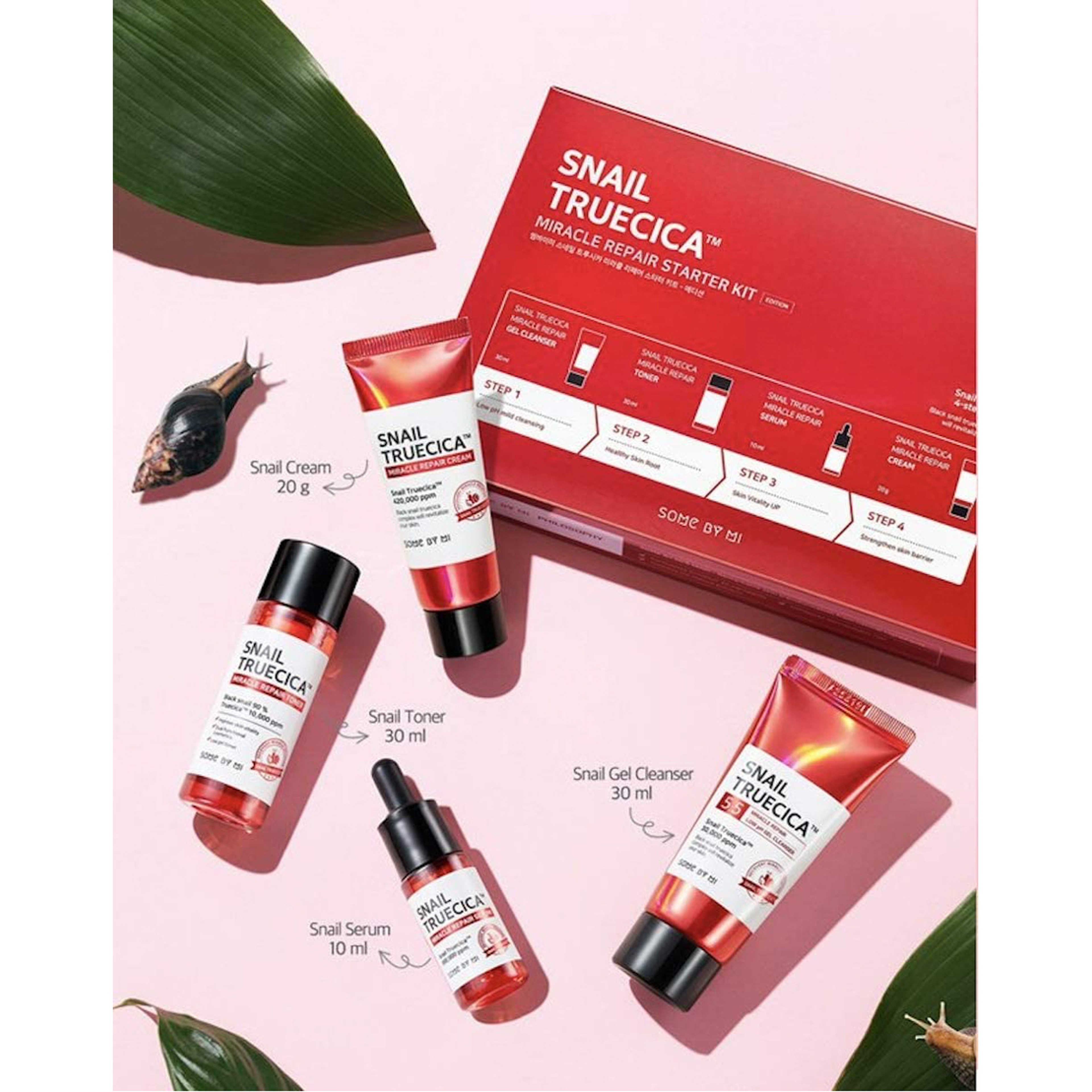 Some By Mi Snail Truecica Miracle Repair Starter Kit