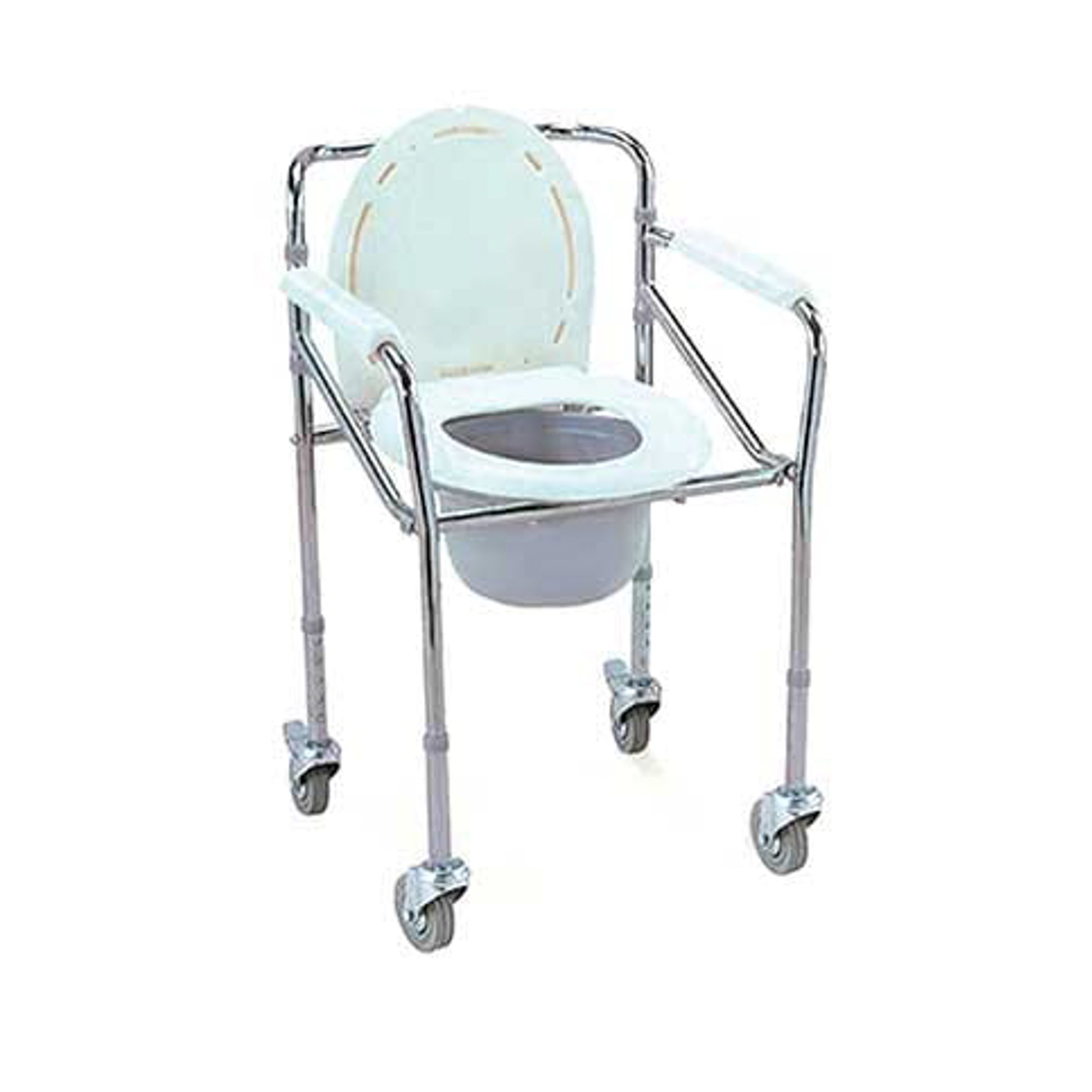 Toilet Chair Without Wheel Fs
