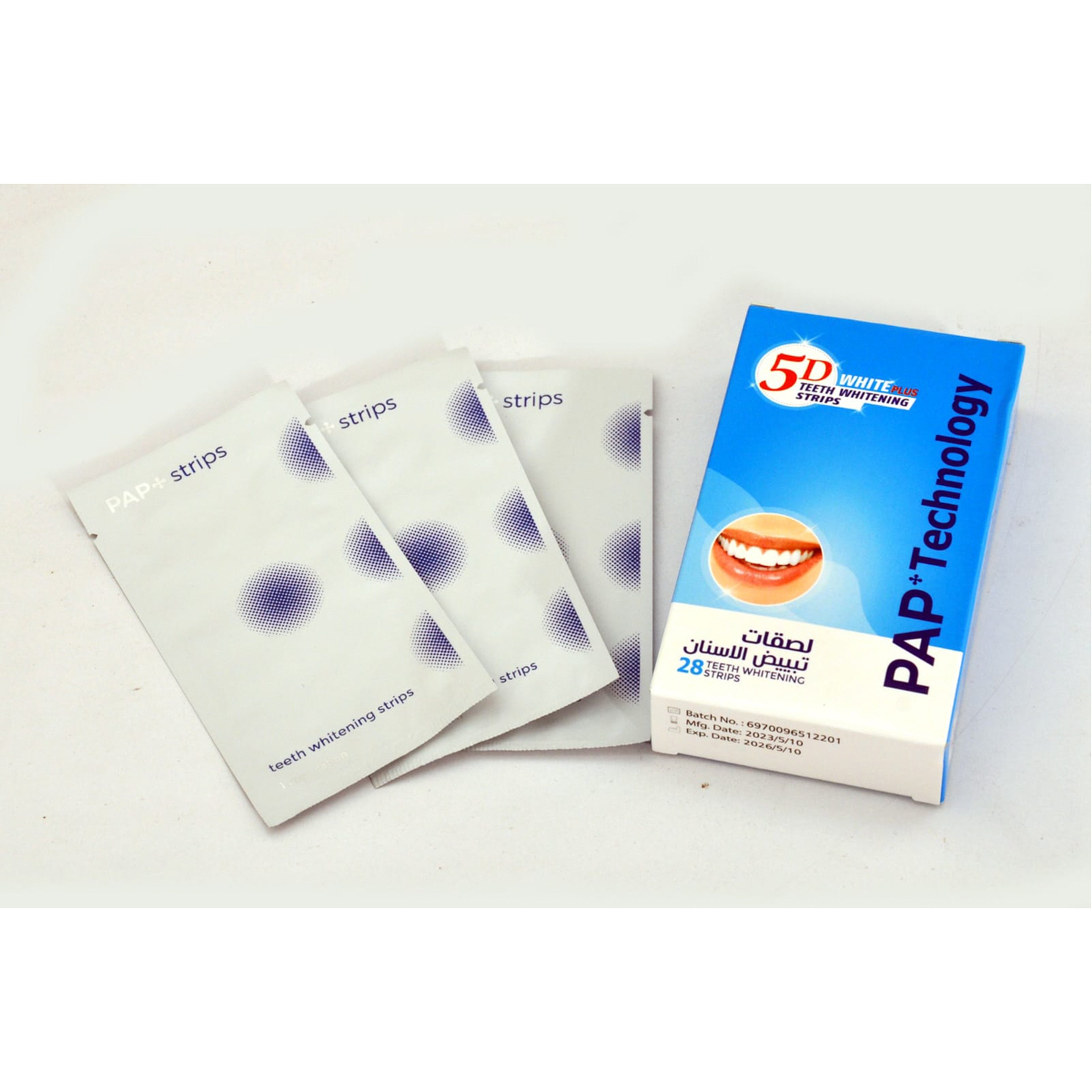 5D White Plus Teeth Whitening Strips 28