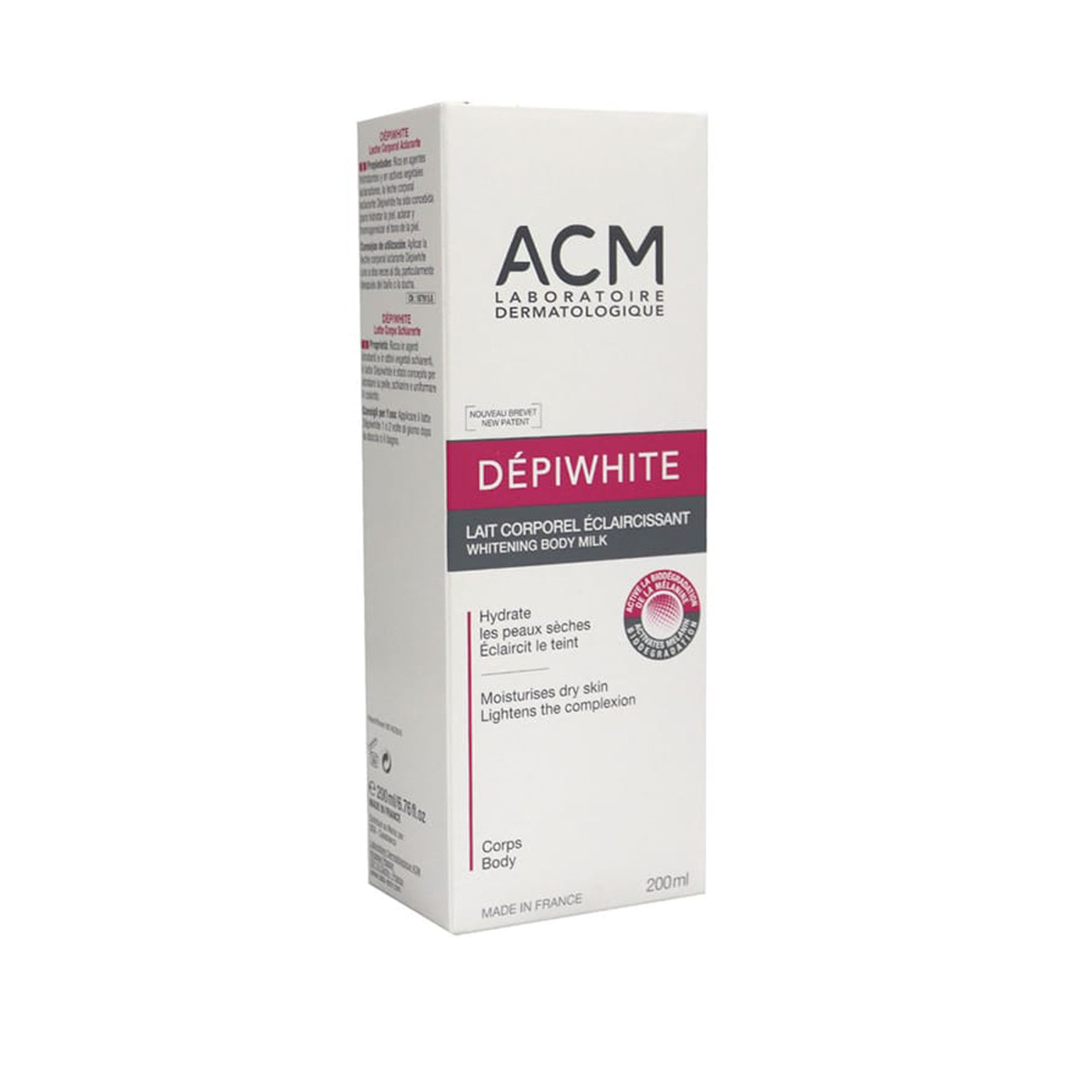 إيه سي إم ديبي وايت حليب للجسم لتفتيح البشرة - 200 مل