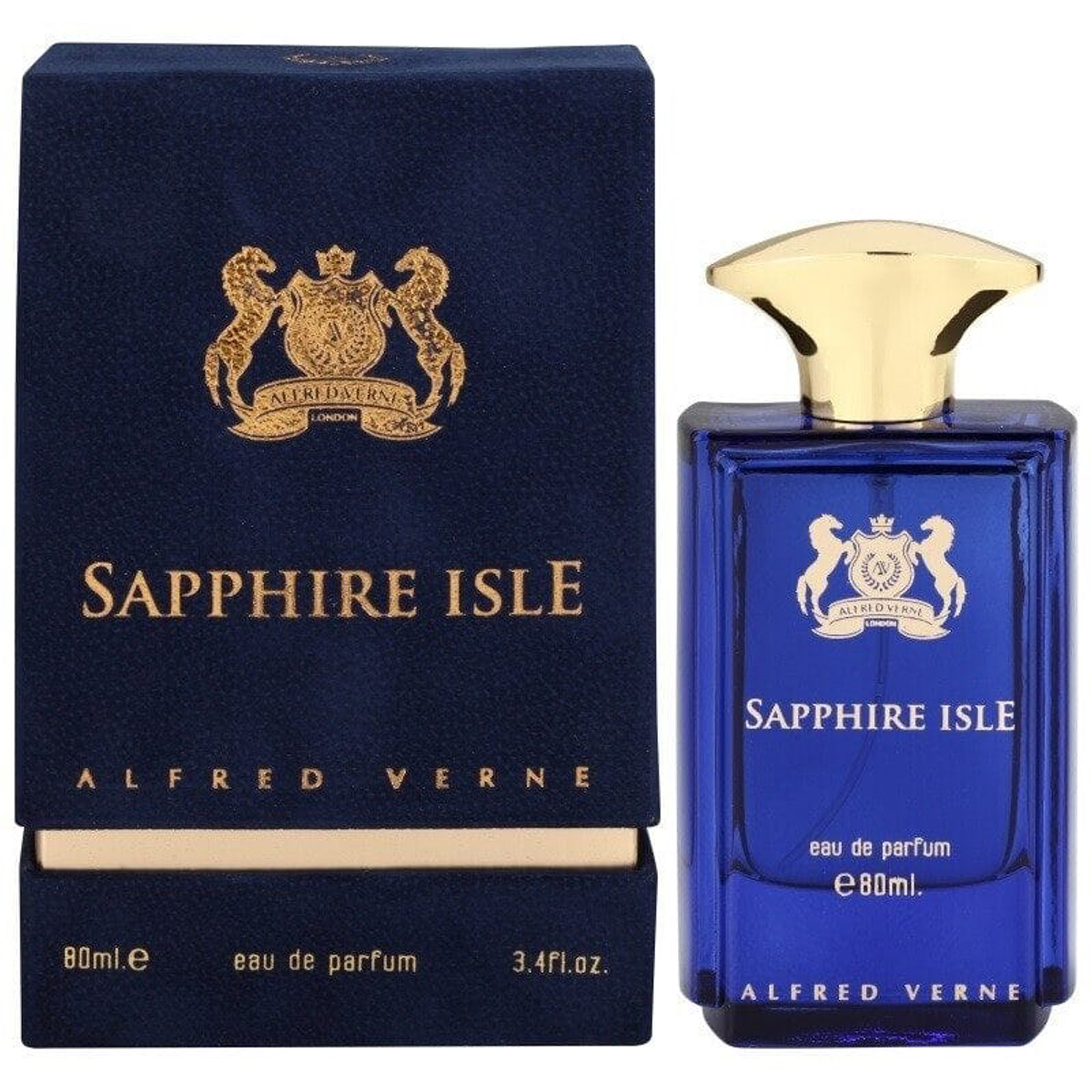 Alfred Verne Sapphire Isle Eau De Parfum For Women - 80 Ml
