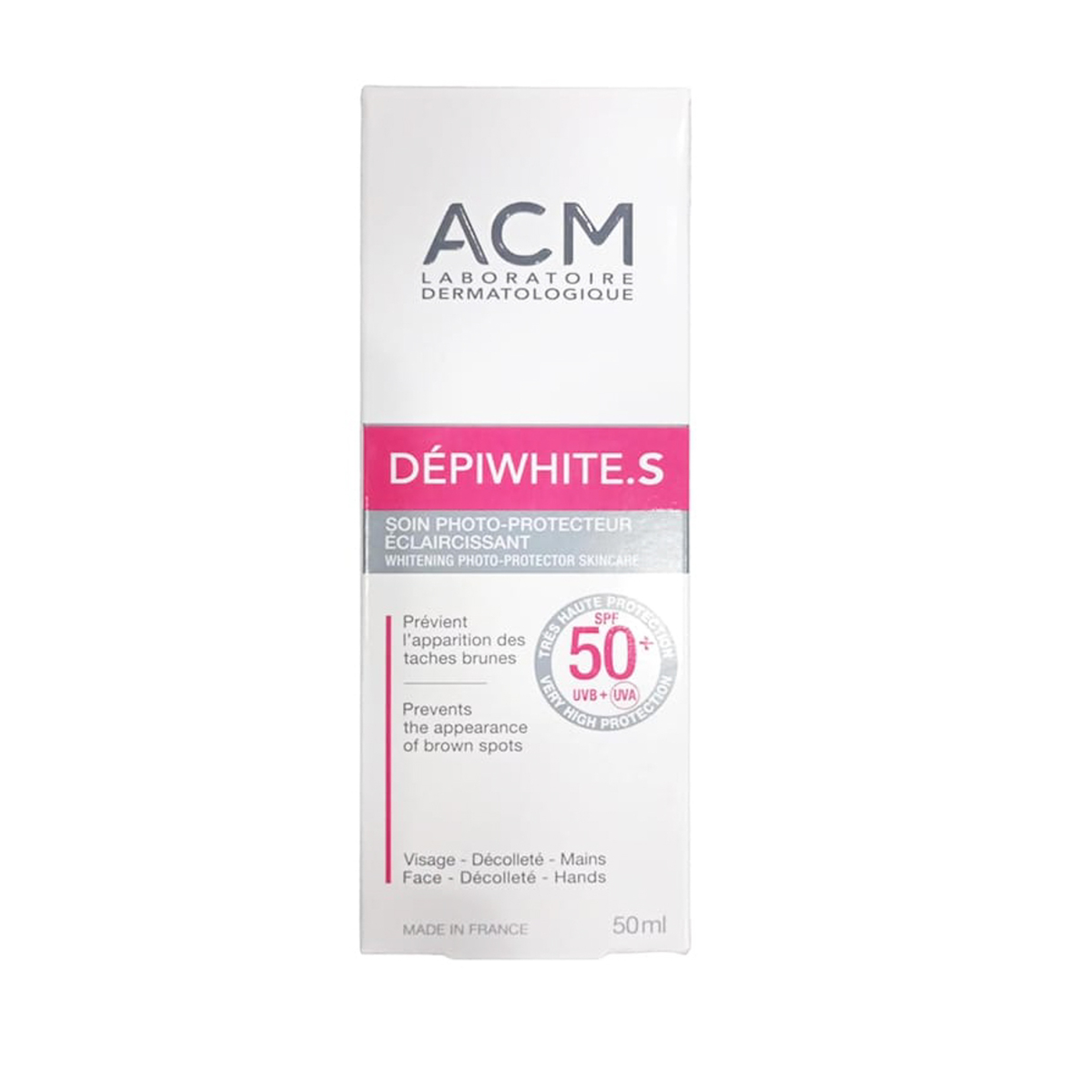 كريم أي سي إم 50 مل ديبي وايت اس لتفتيح اليدين والوجه بعامل حماية