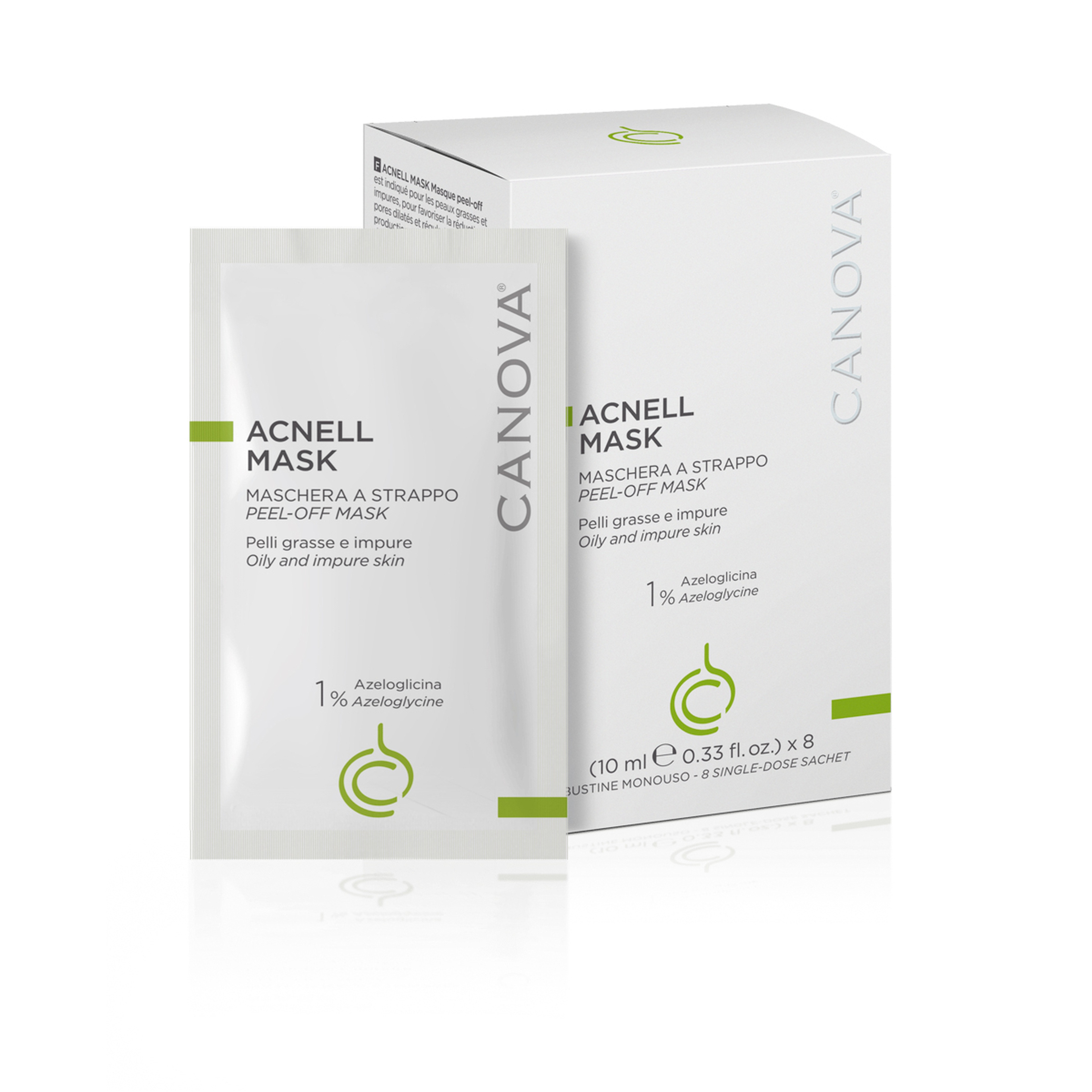 Acnell Peel-Off Mask 10Ml - 8 Masks