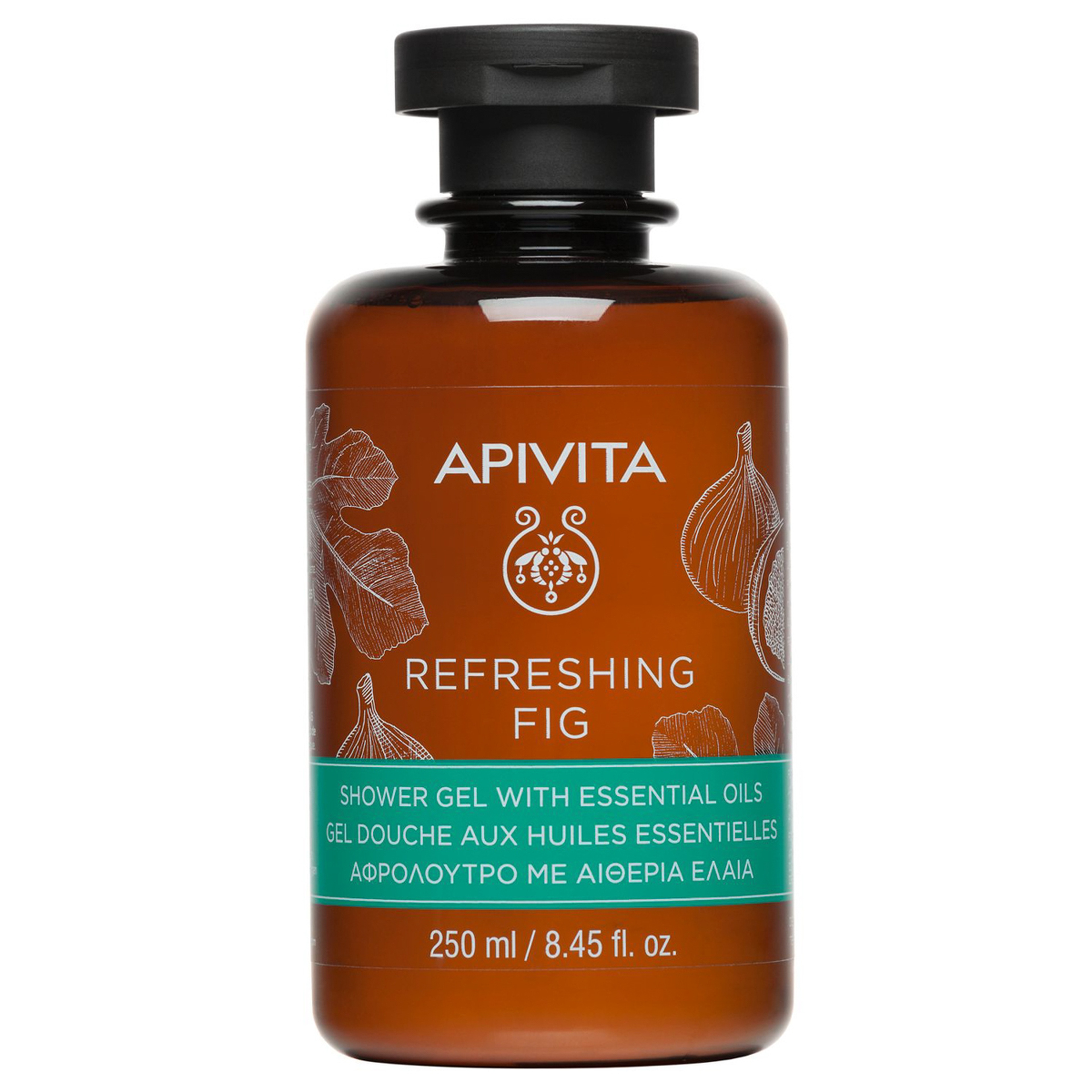 Apivita Shower Gel Refreshing Fig 250Ml