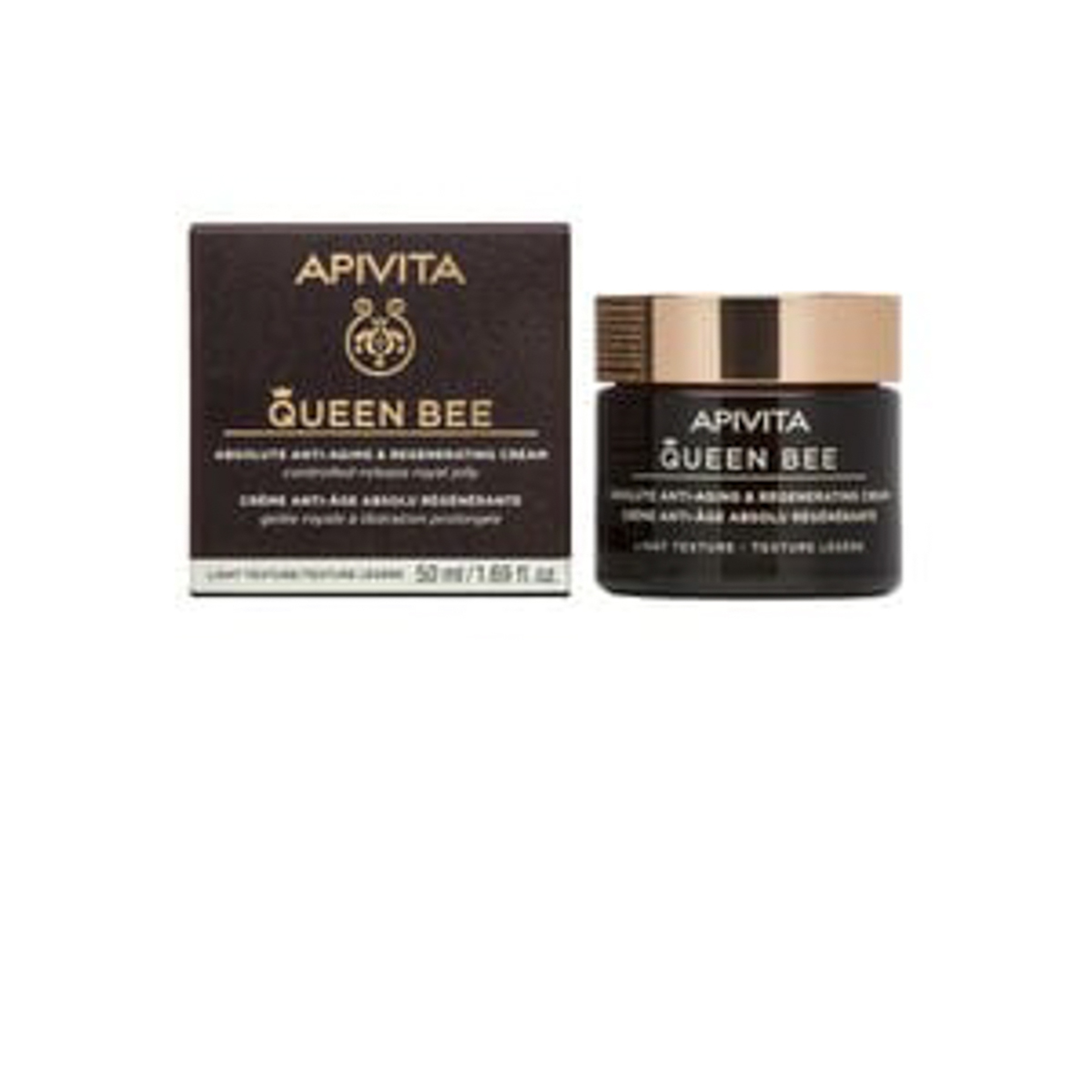 Apivita Absolute Anti-Aging & Regenerating Cream - Light Texture50 Ml