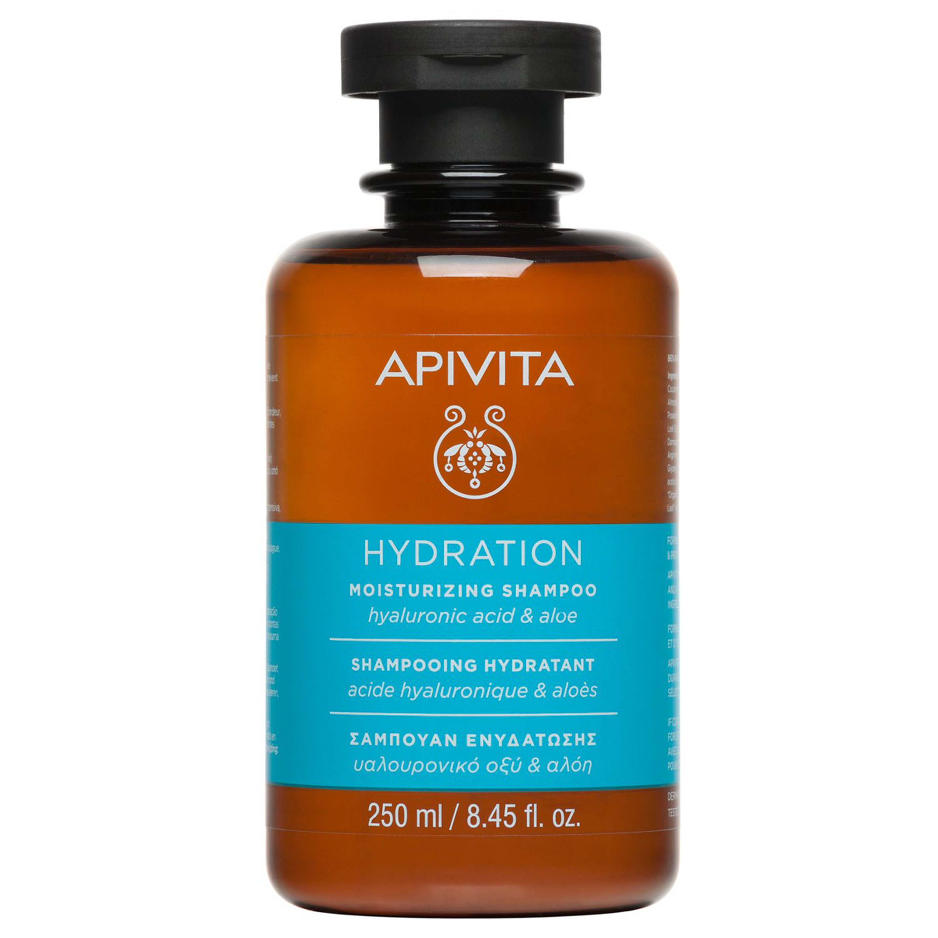 Apivita Hydration Moisturizing Shampoo With Hyaluronic Acid & Aloe 250Ml