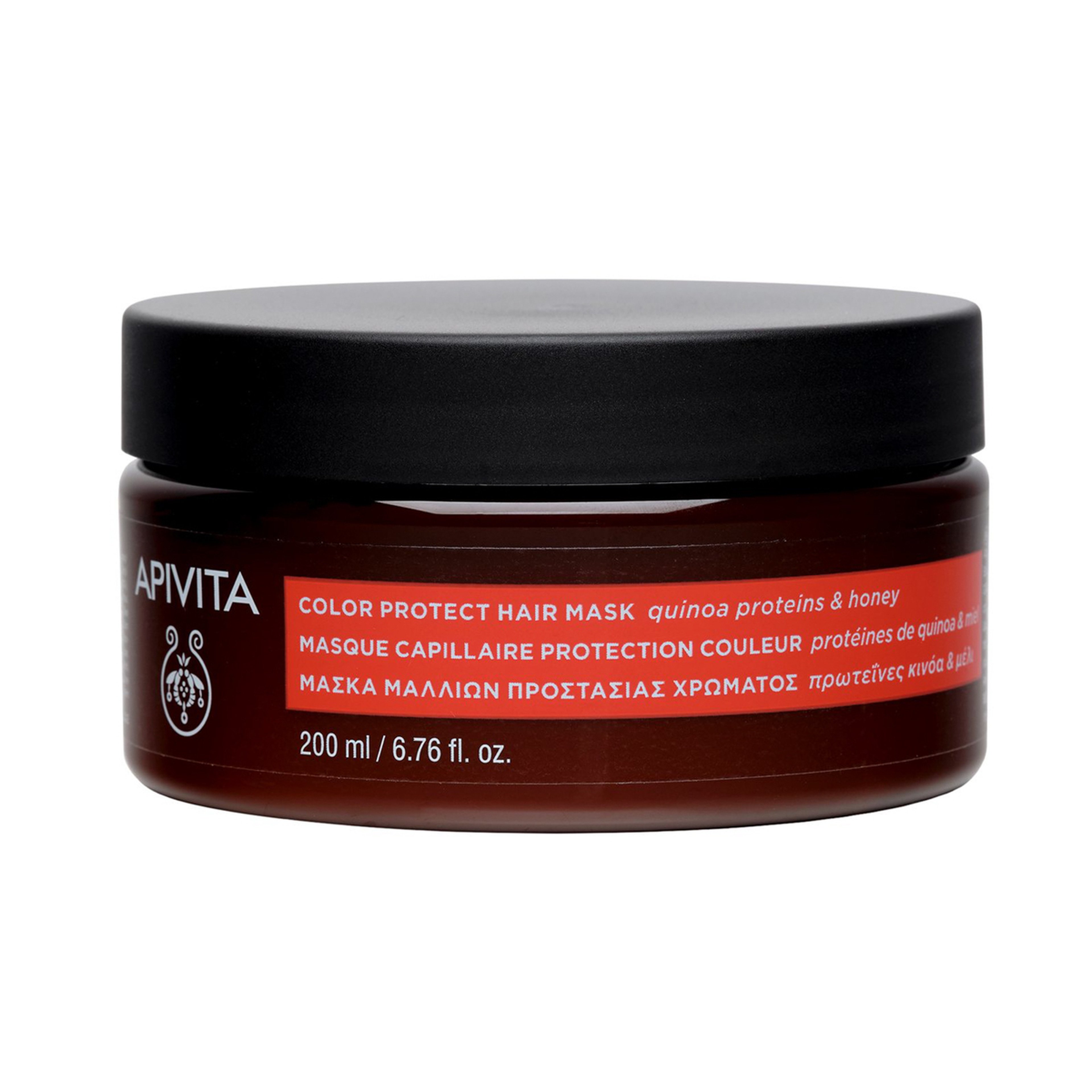 Apivita Color Seal Color Protect Hair Mask With Quinoa Proteins & Honey, 200Ml