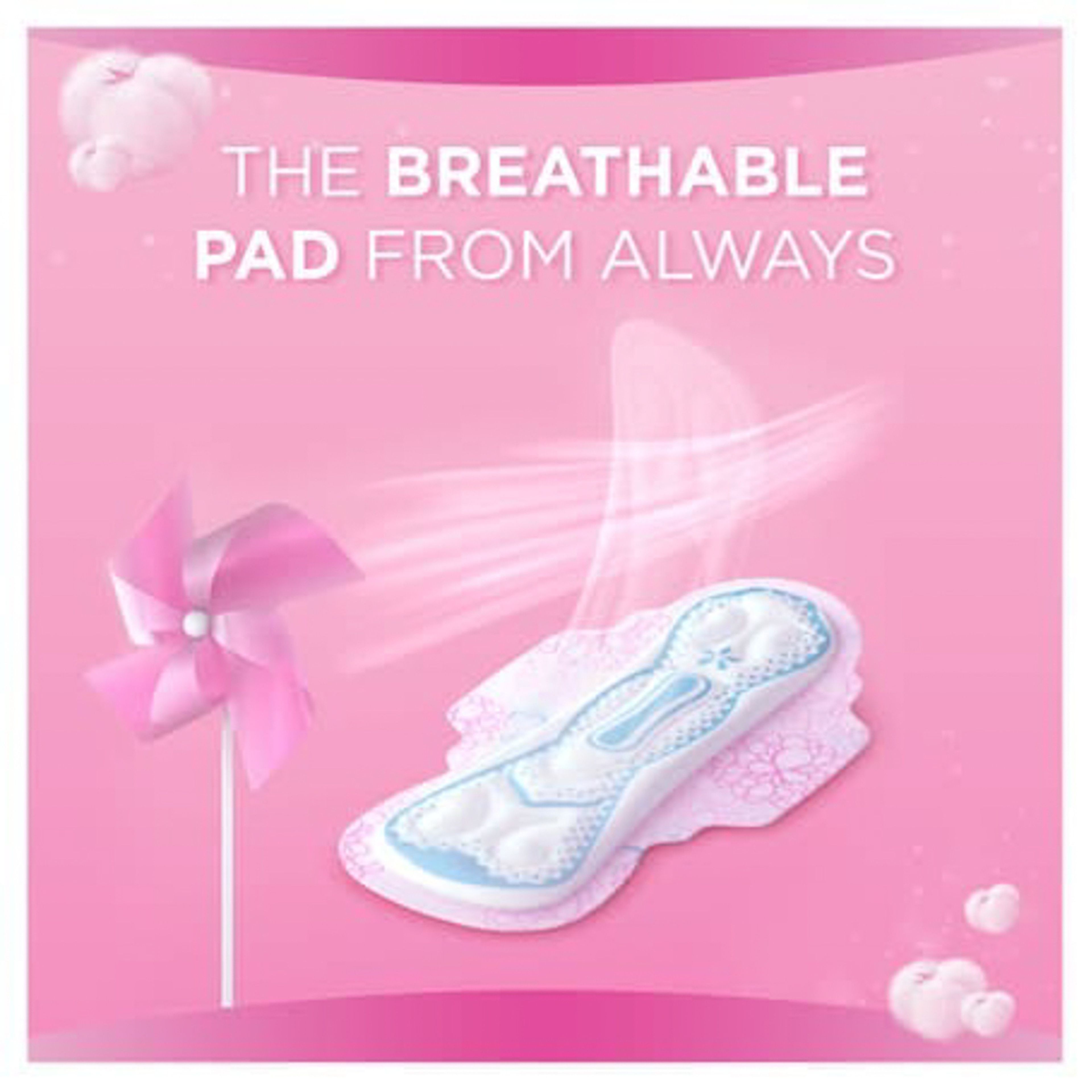 Always Breathable Soft Maxi Thick Large Sanitary Pads With Wings 50 Pads