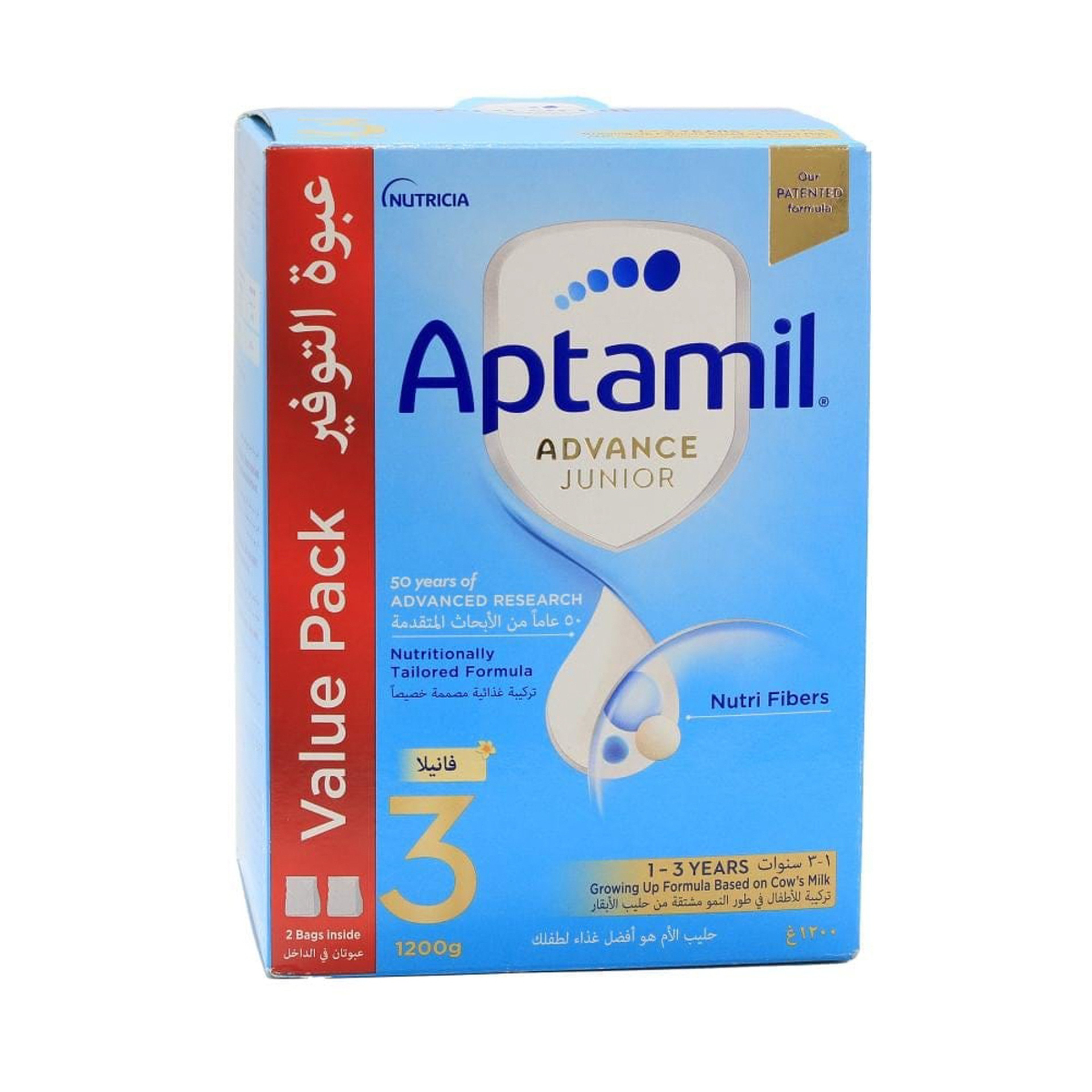 Aptamil Advance Junior 3 Baby Milk- 1200 Gm