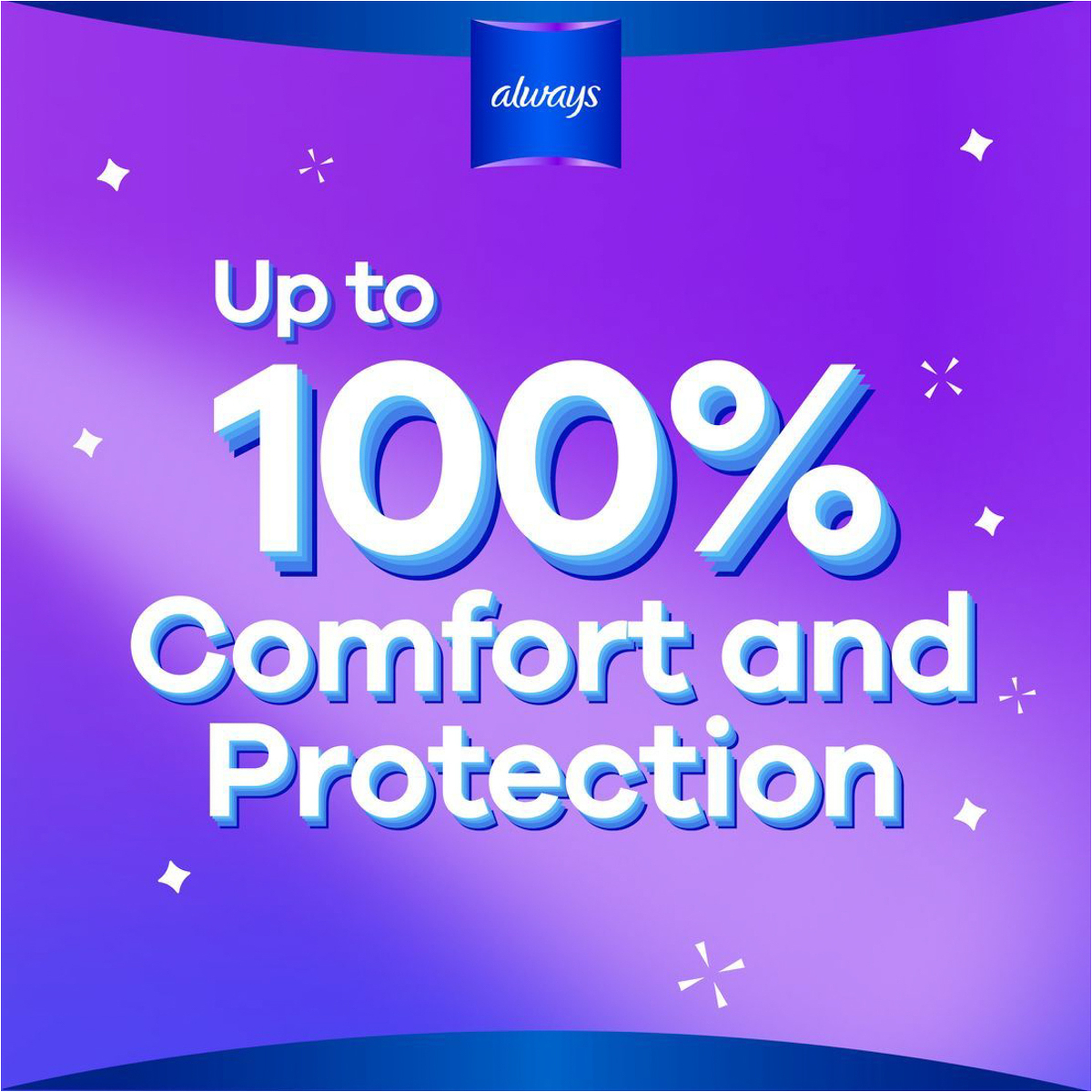 Always Aloe Cool Pads For Light Days, 10 Long Maxi Thick Pads