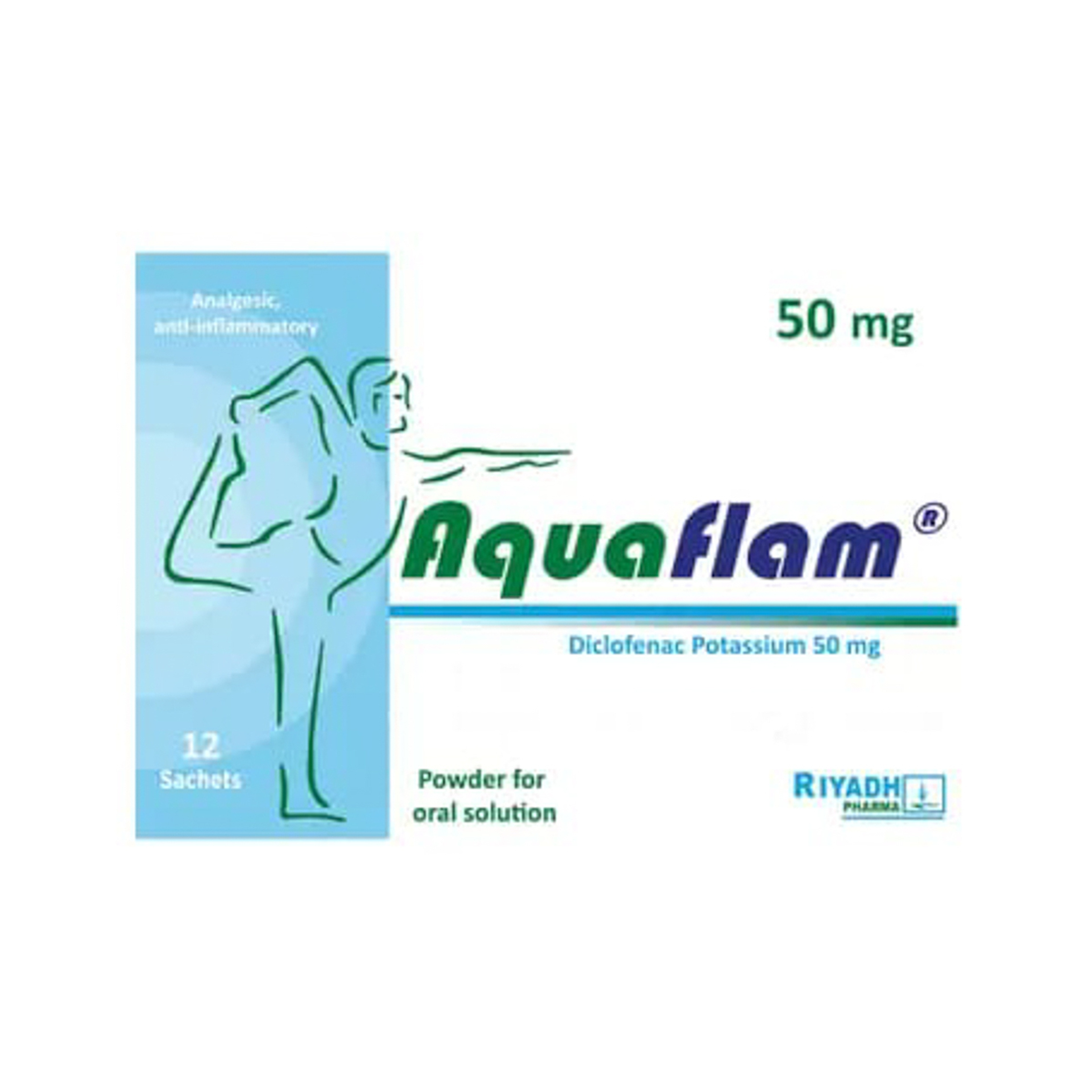 Aquaflam 50 Mg 12 Sachet
