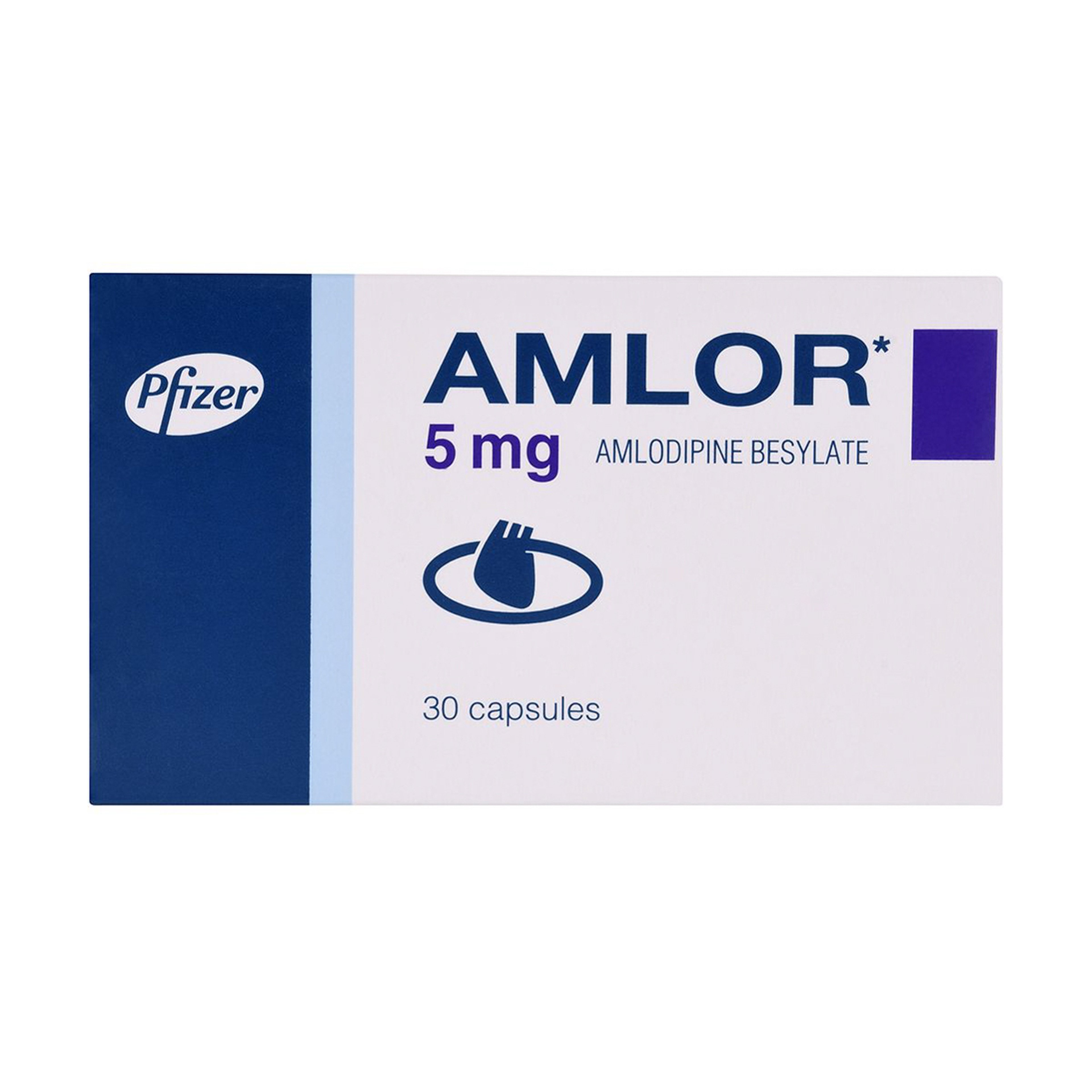 Amlor 5 Mg Capsule 30Pcs