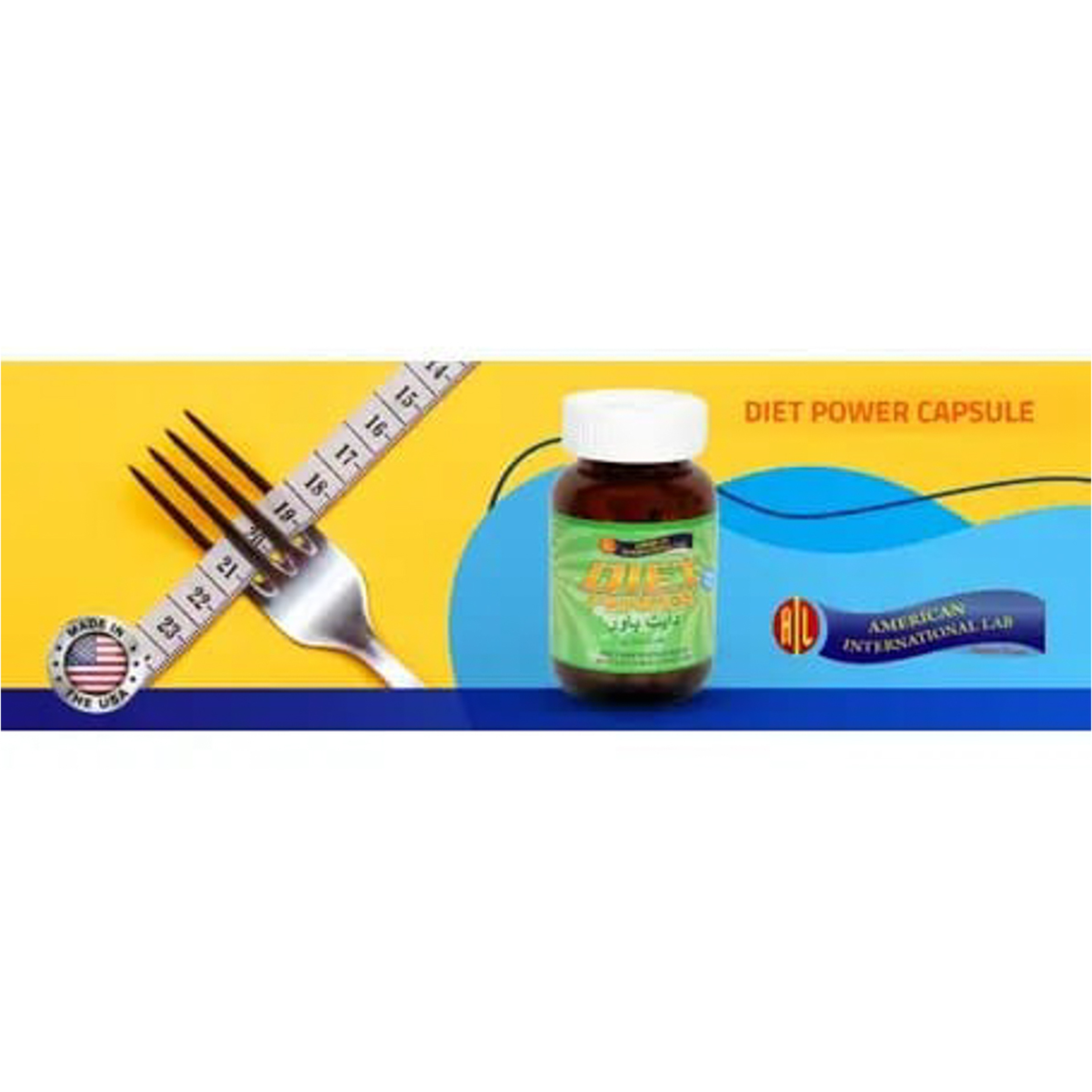اميريكان انترناشونال لاب دايت باور - 60 كبسولة