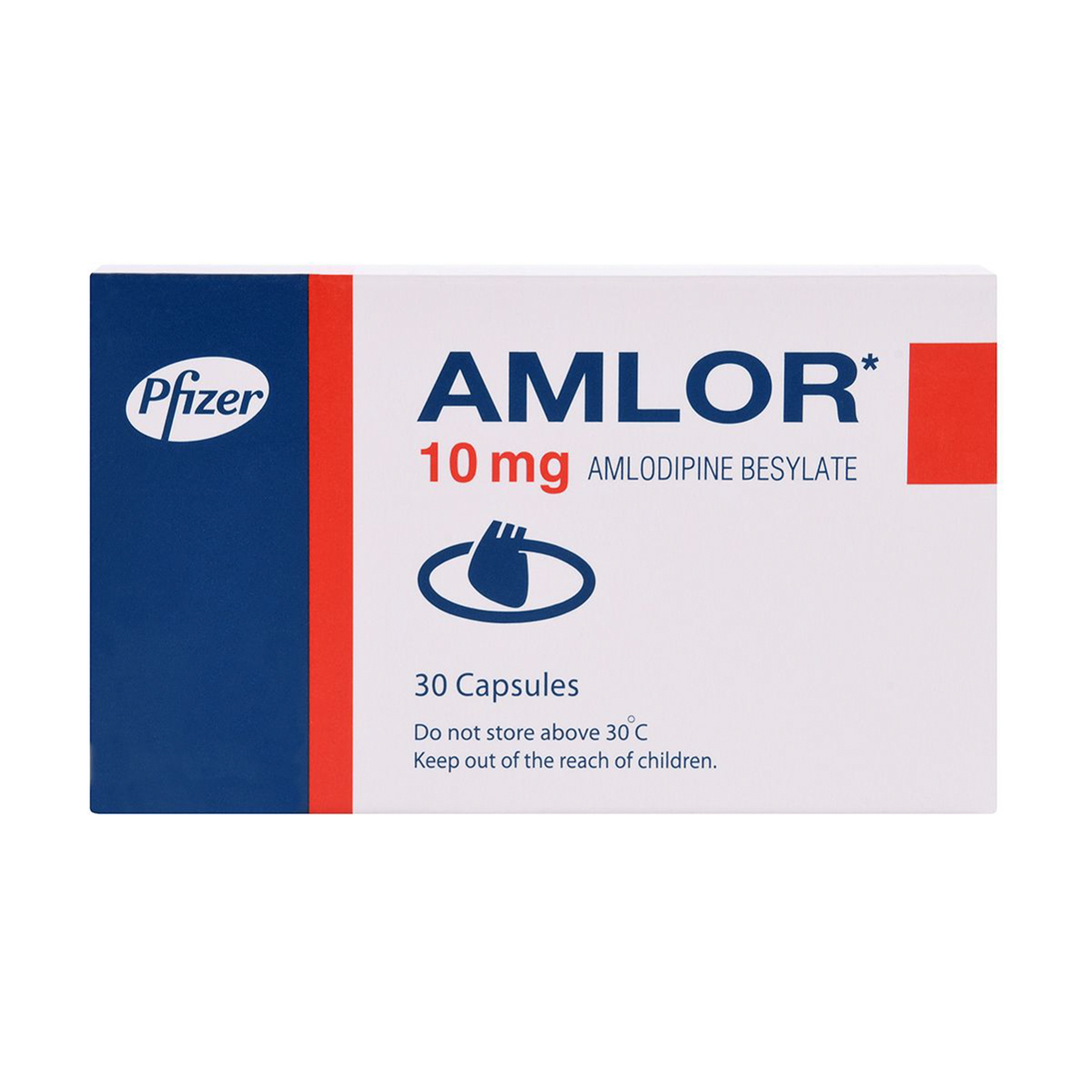 Amlor 10 Mg Capsule 30Pcs