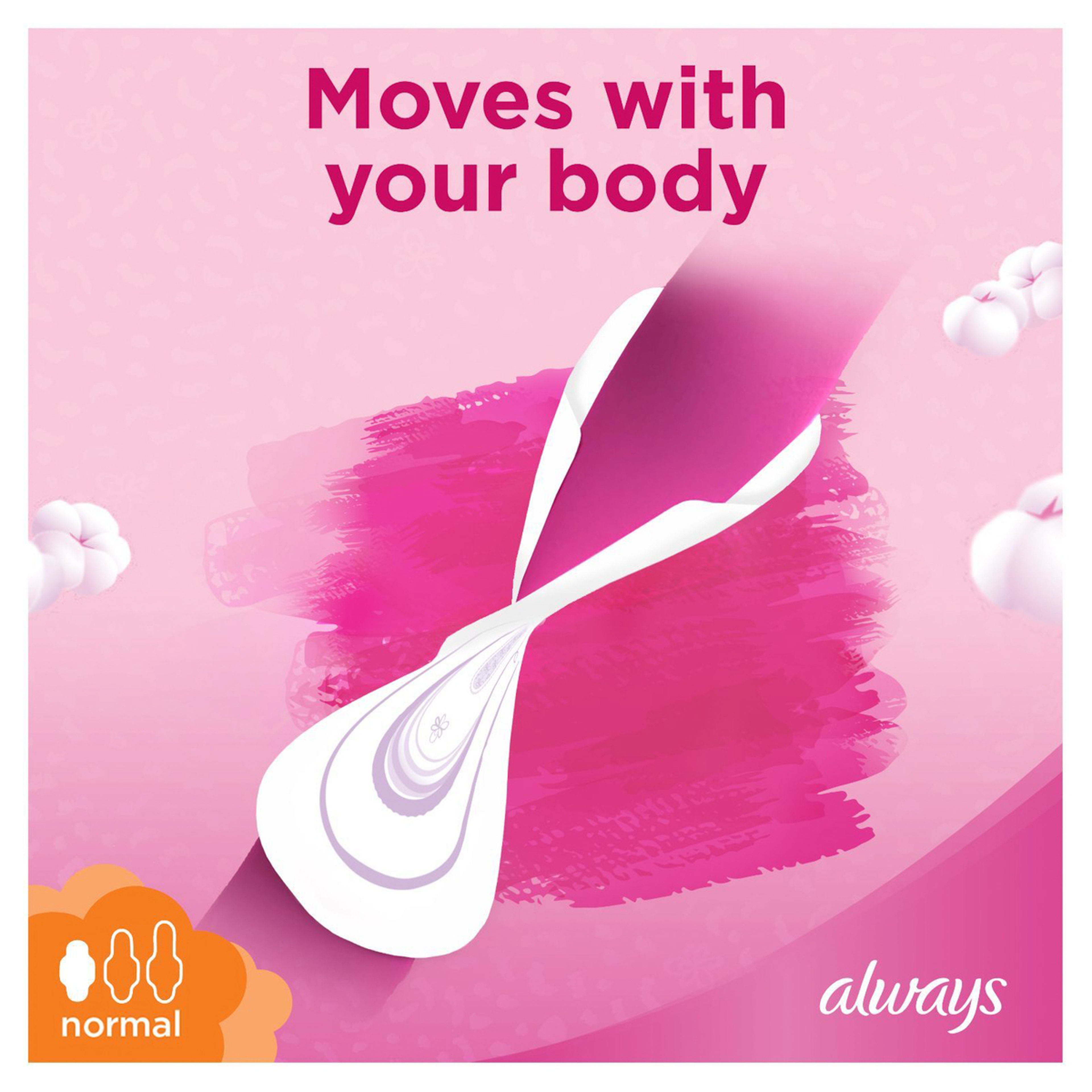 Always Cotton Soft Ultra Thin Normal Sanitary Pads 10 Pk