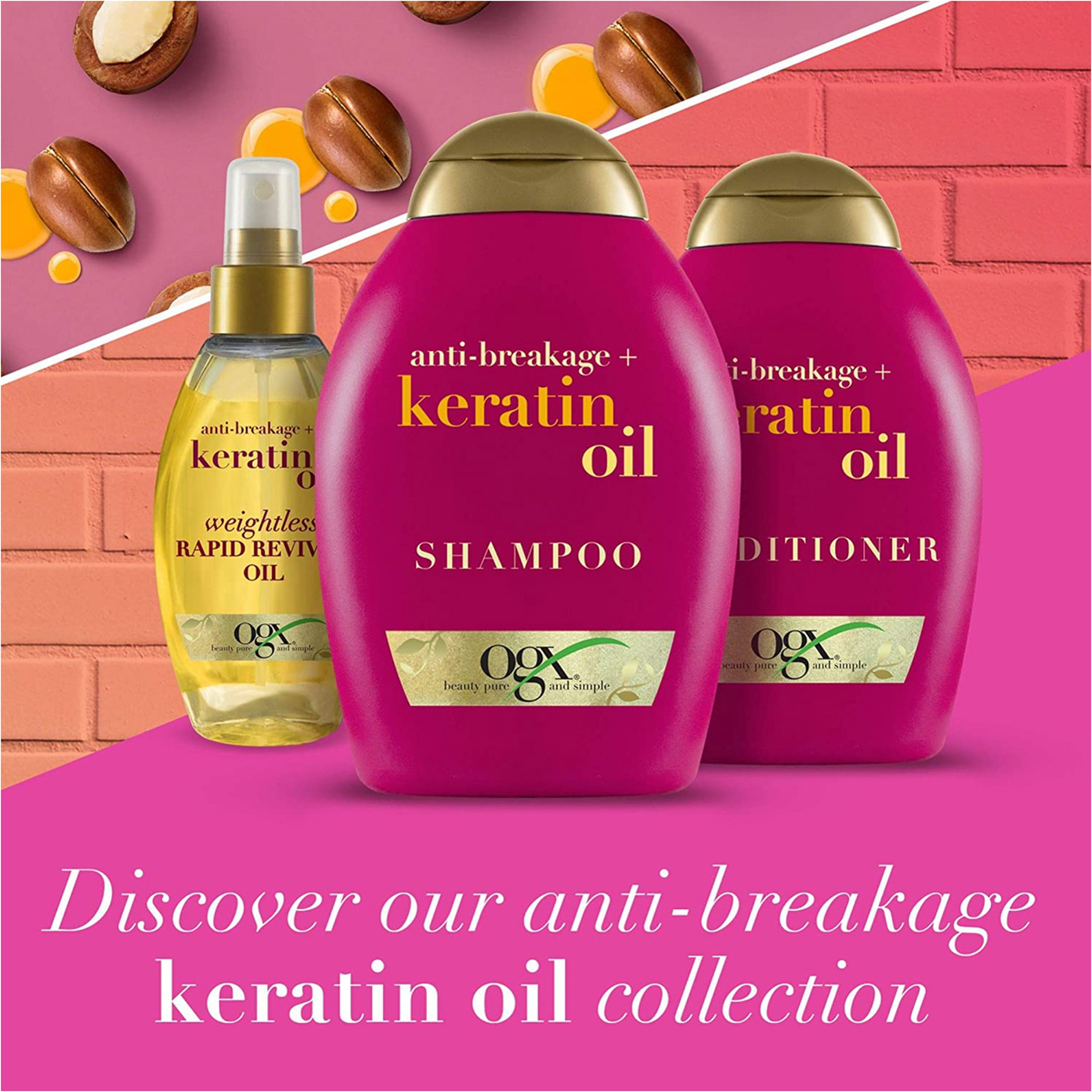 Anti Breakage+Keratin Oilshampoo 385Ml