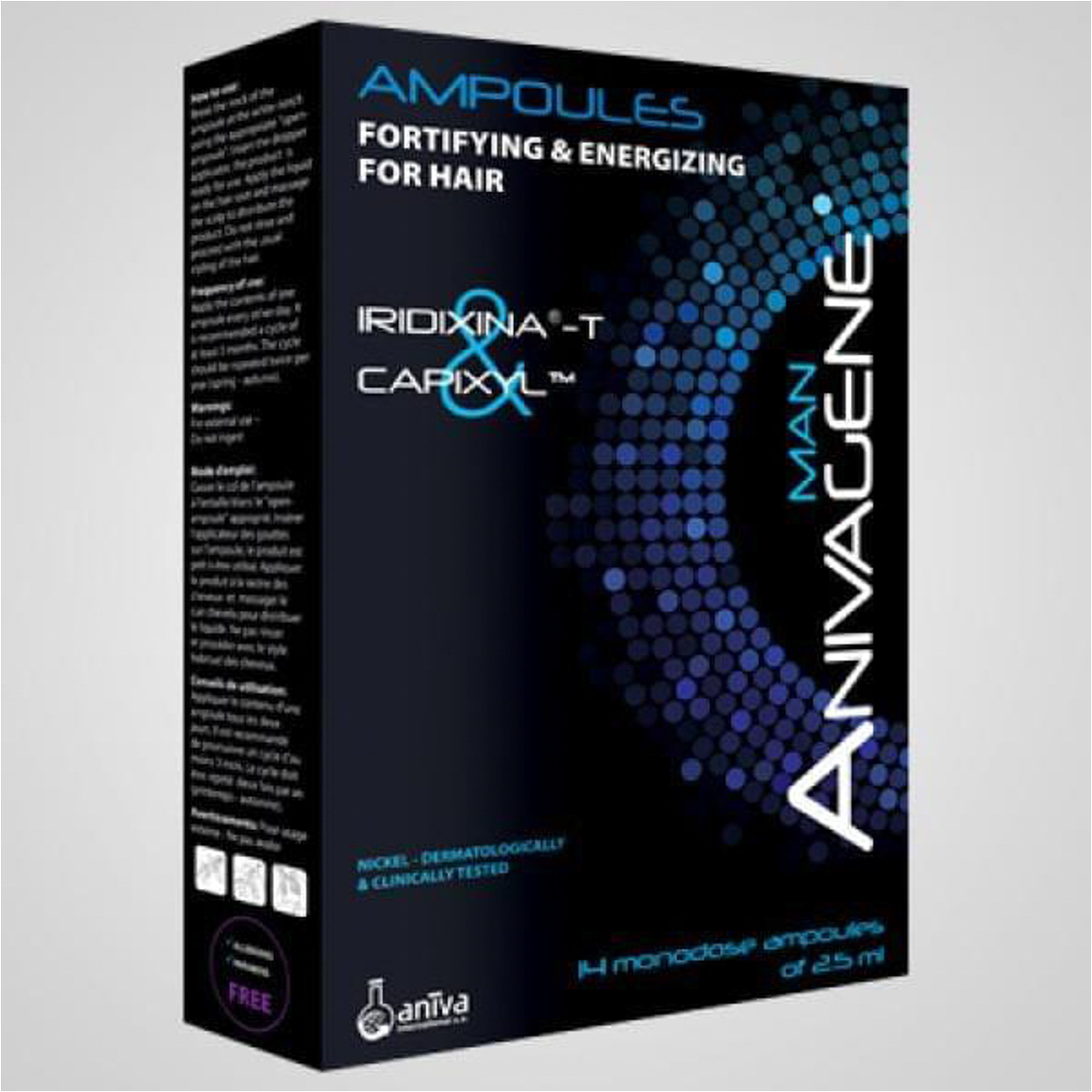 أنيفاجين أمبولات للرجال لتقوية وتنشيط الشعر 14 امبول 25 مل