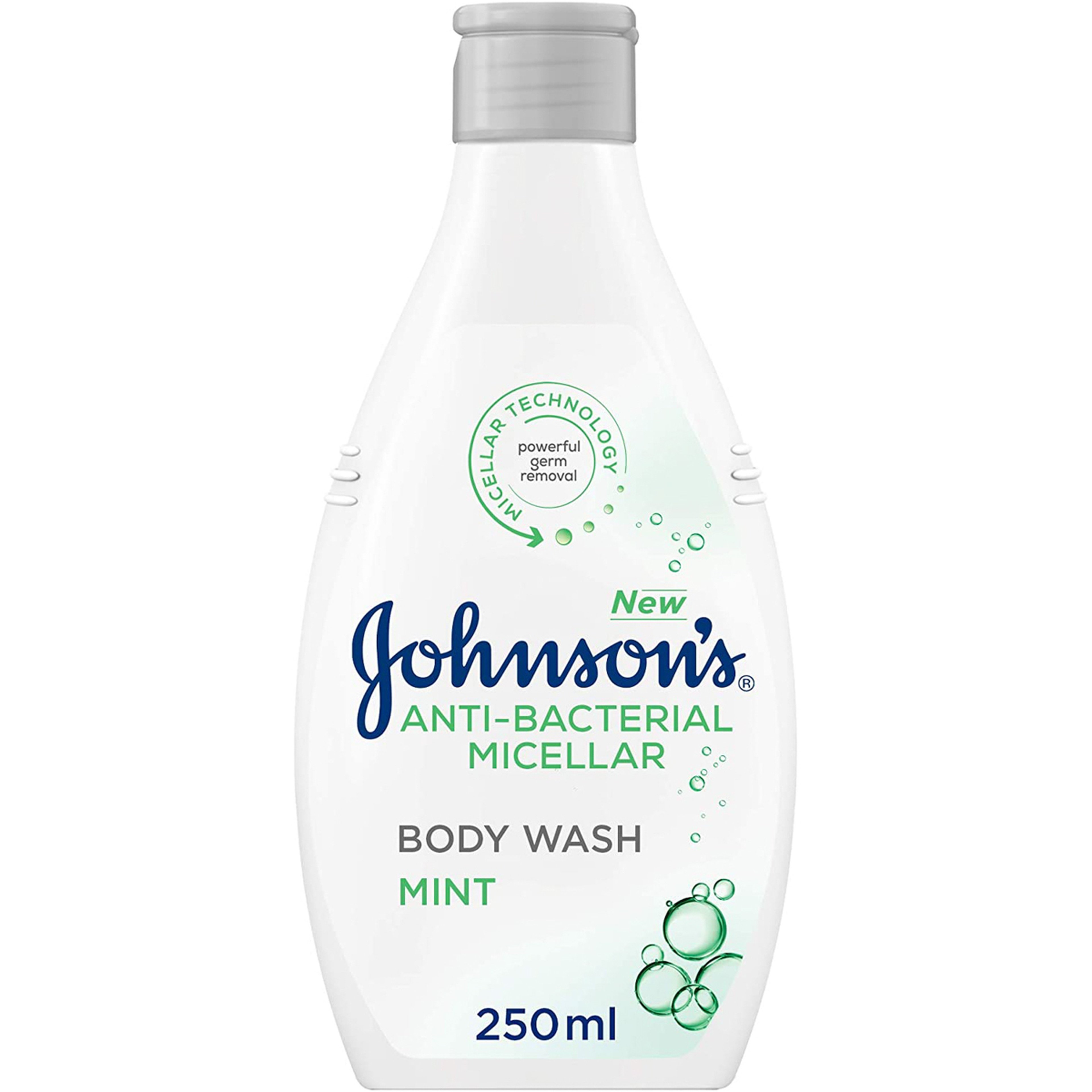Anti-Bacterial Micellar Body Wash, Mint, 250 Ml