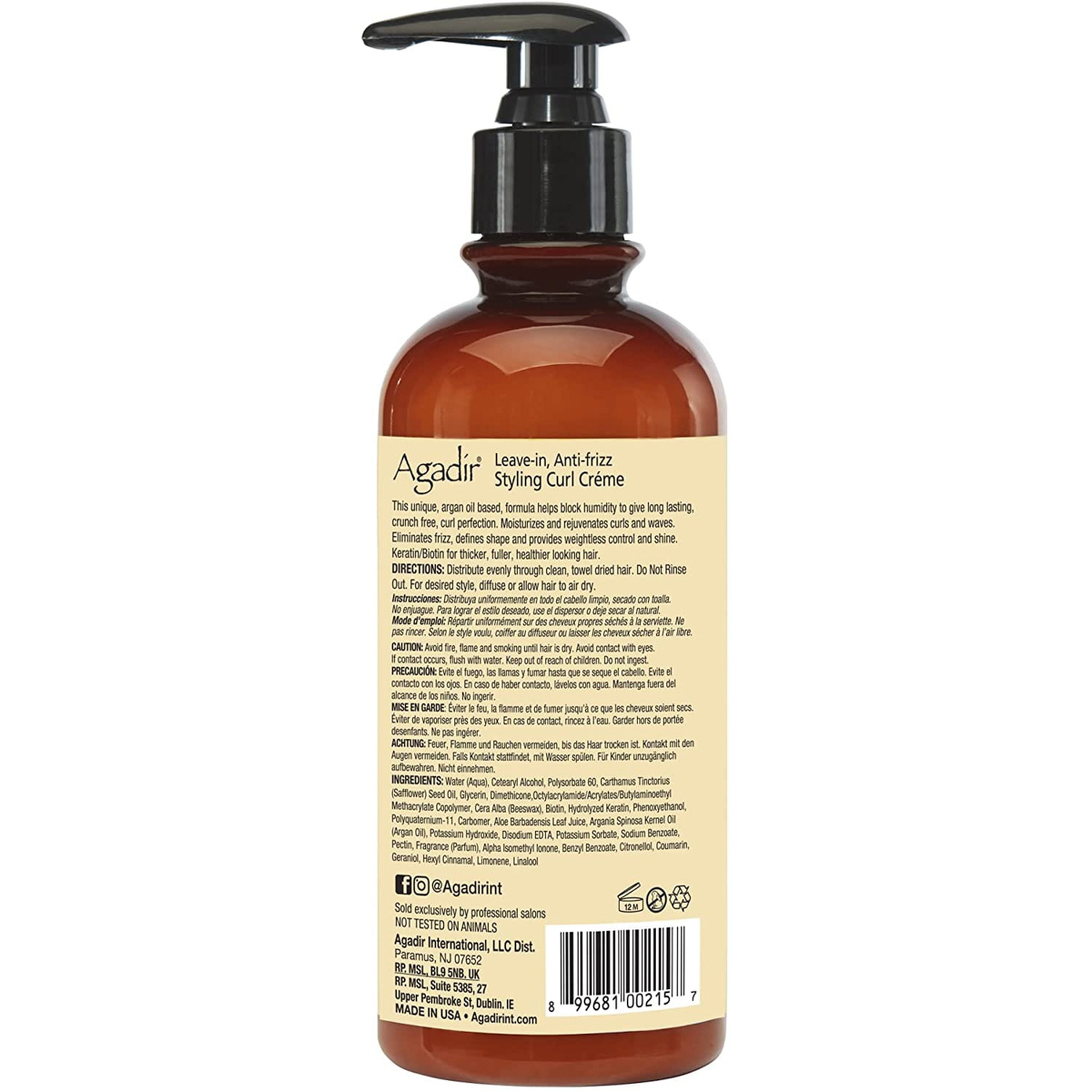 Argan Oil Styling Curl Creme 295.7 Ml