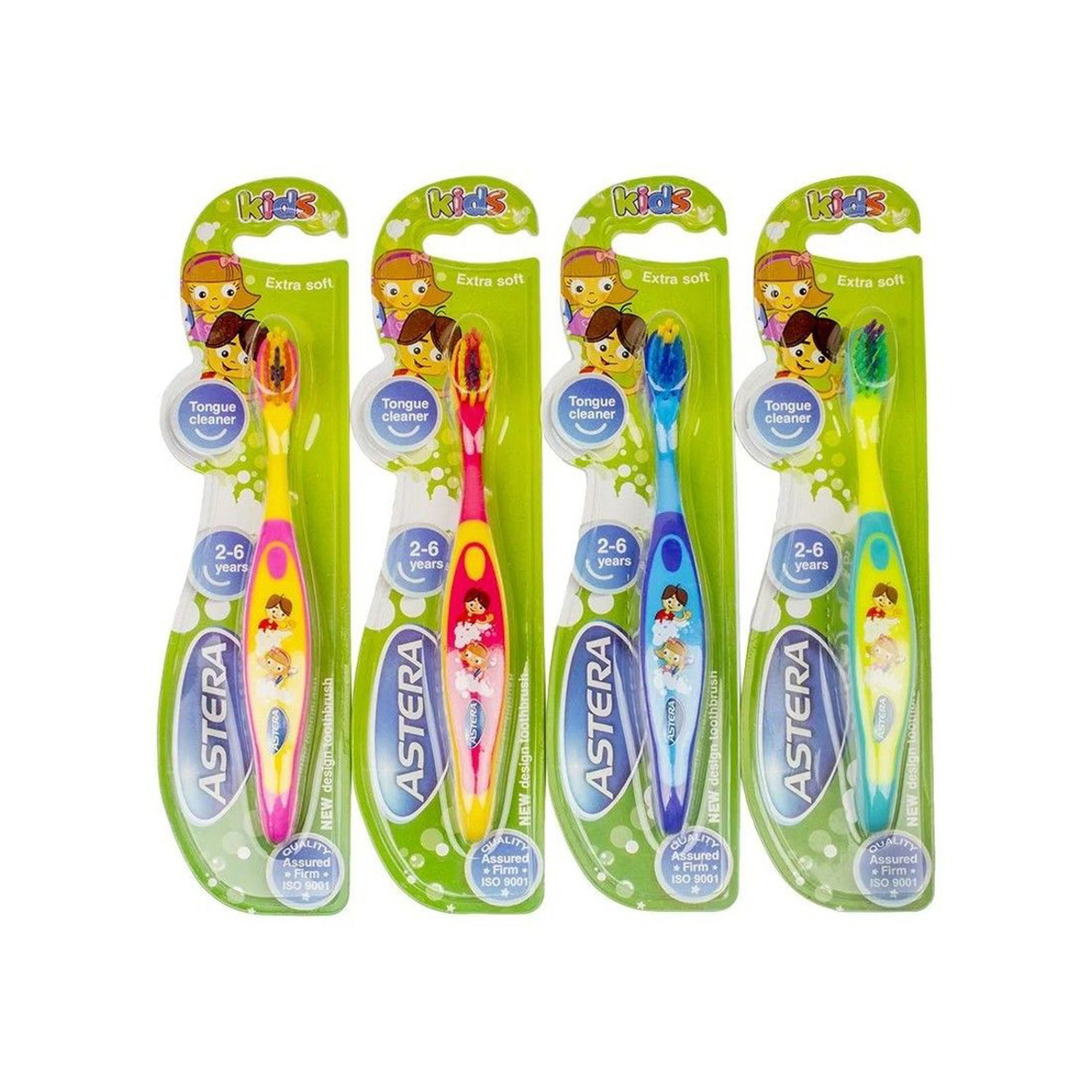 Astera Kids (2-6 Yrs) Toothbrush - Extra Soft