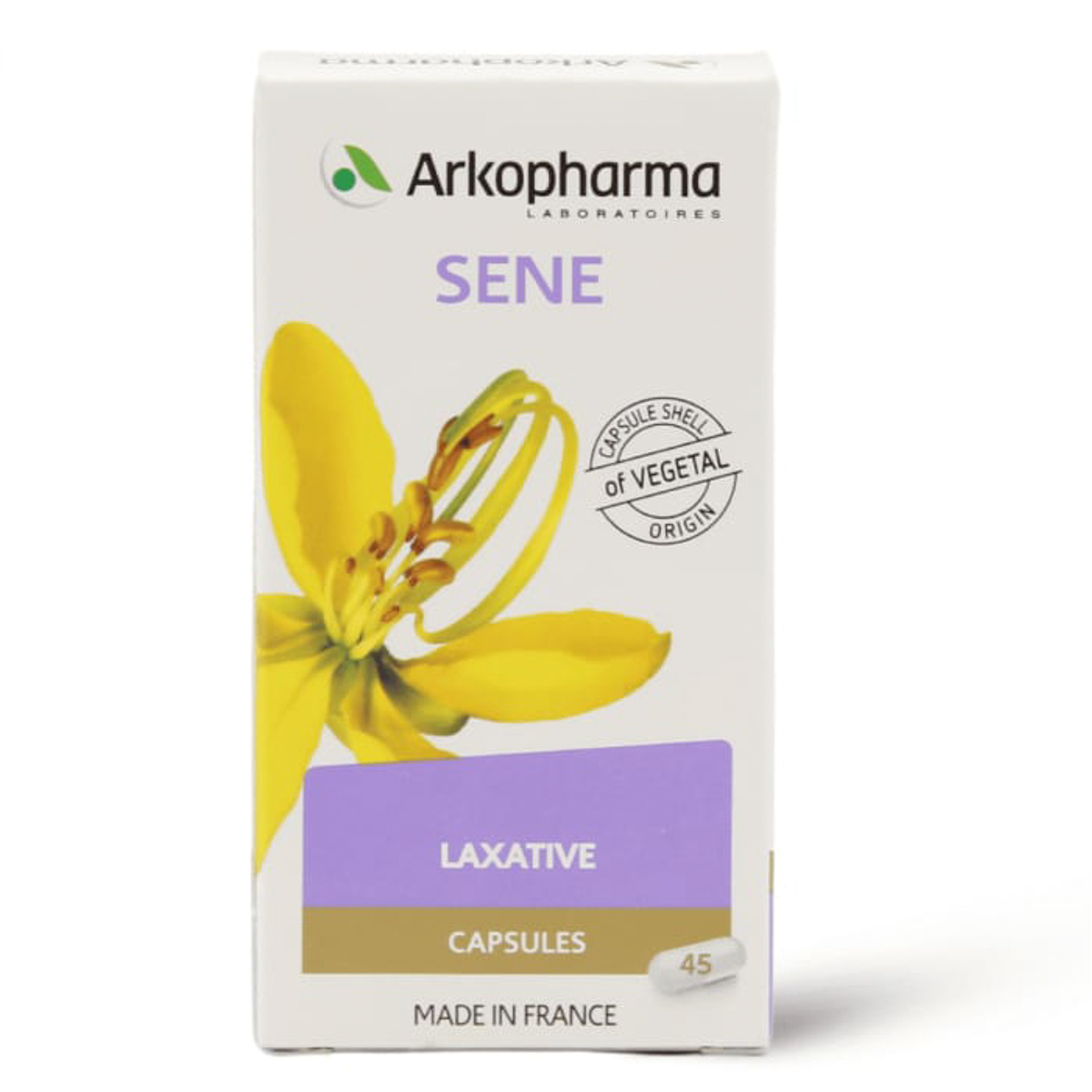 اركوفارما، خلاصة نبات السنا - 45 كبسولة