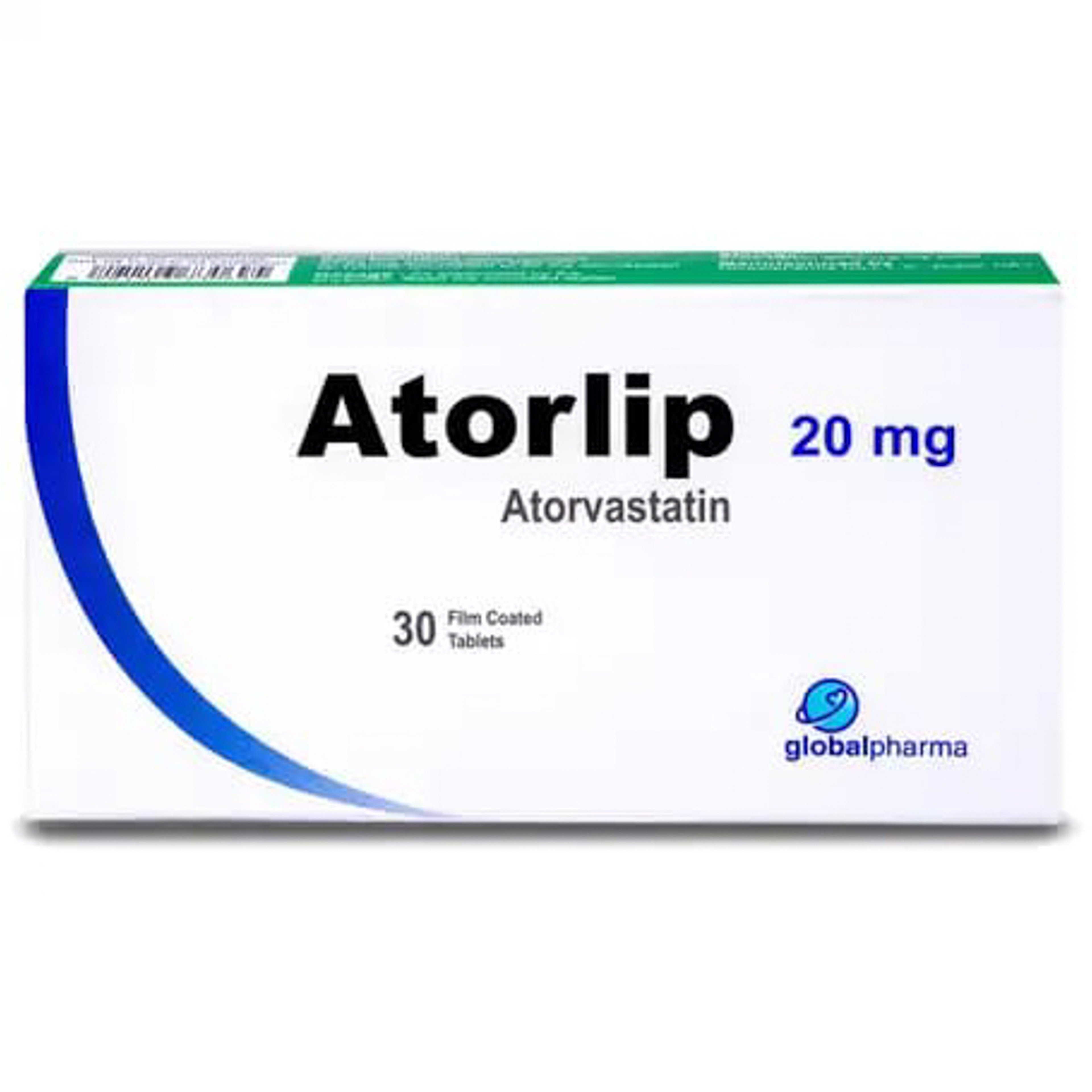 Atorlip 20 Mg 30 Tablet