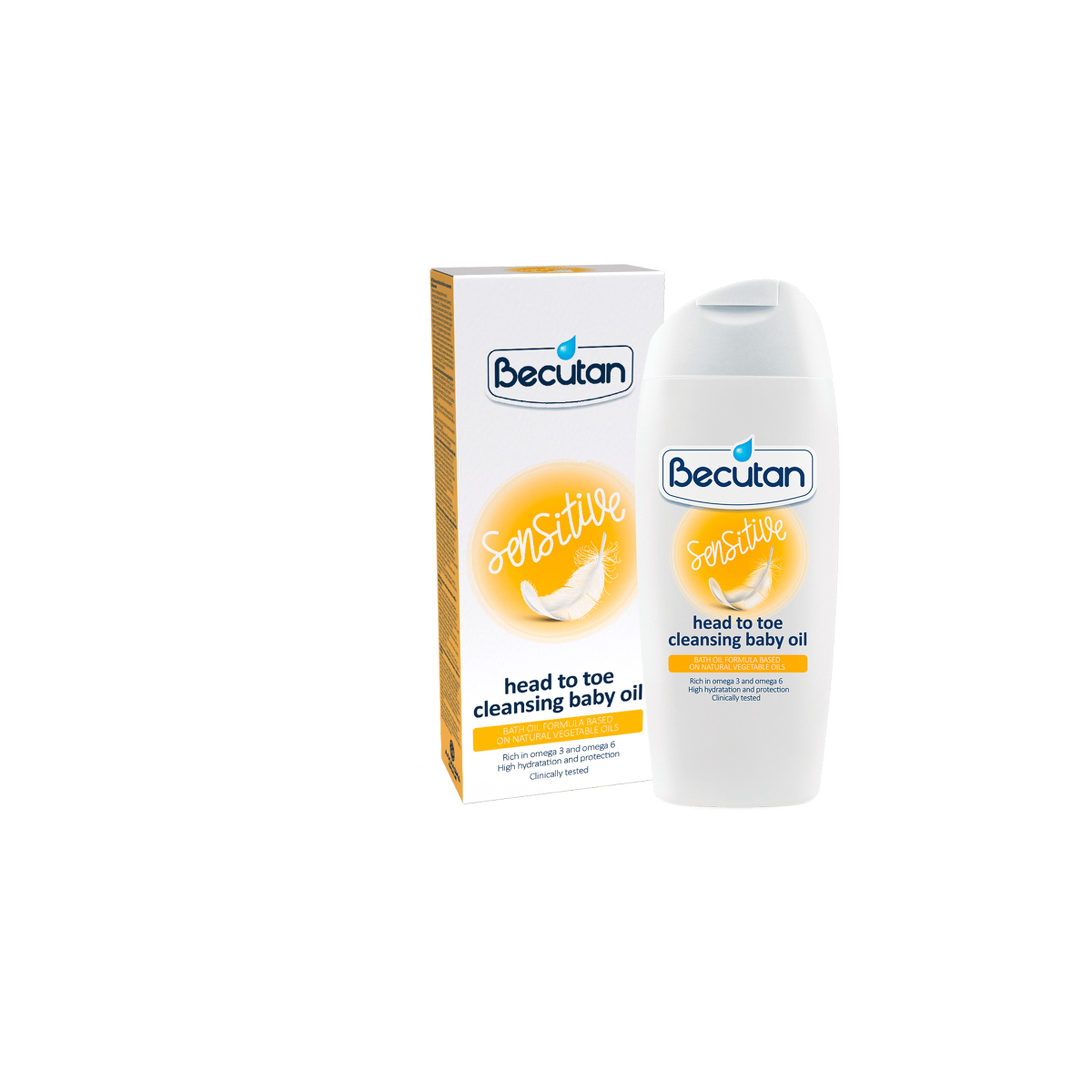 Becutan Head To Toe Cleansing Baby Oil 200 Ml