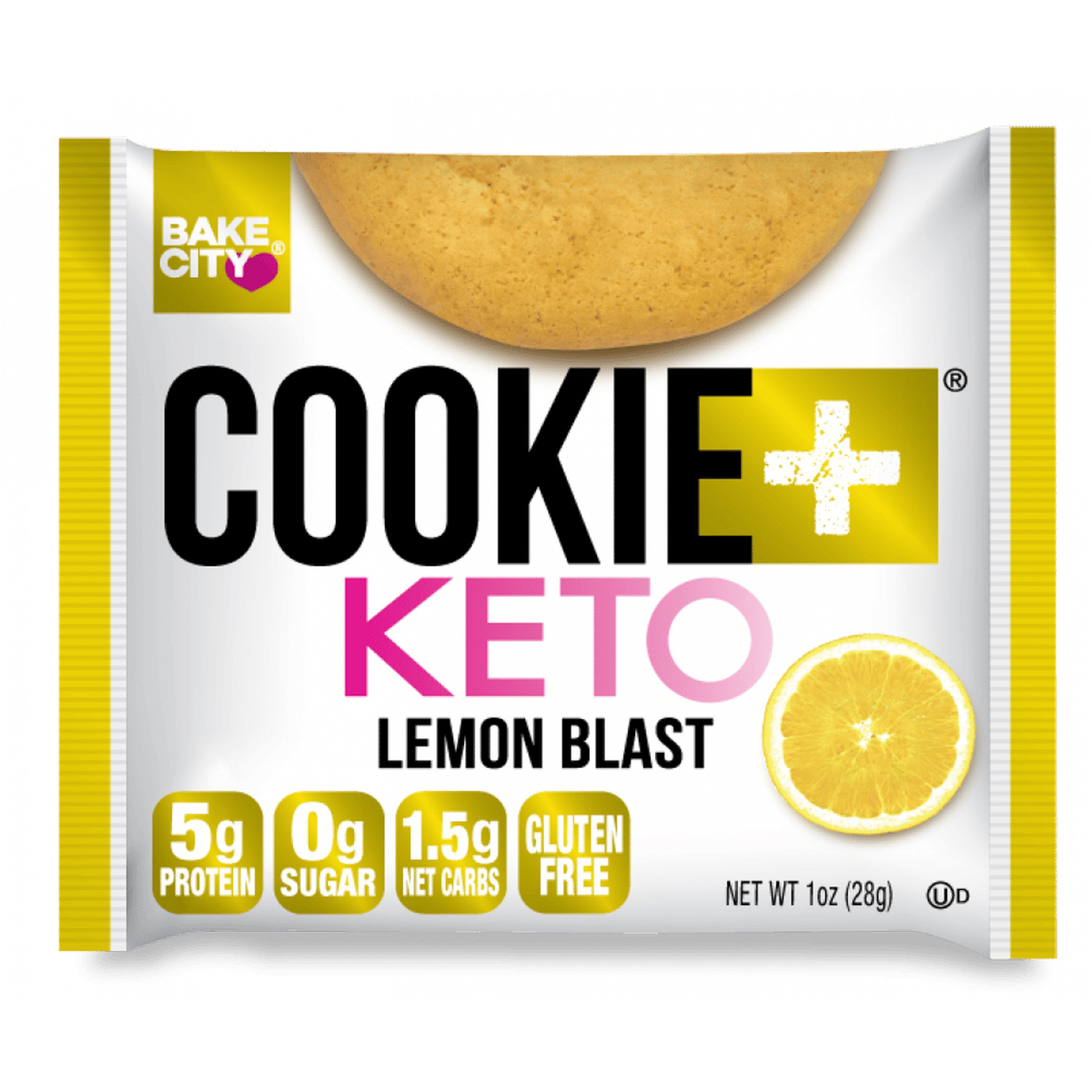Bake City Cookie Plus Keto Lemon Blast 28 G