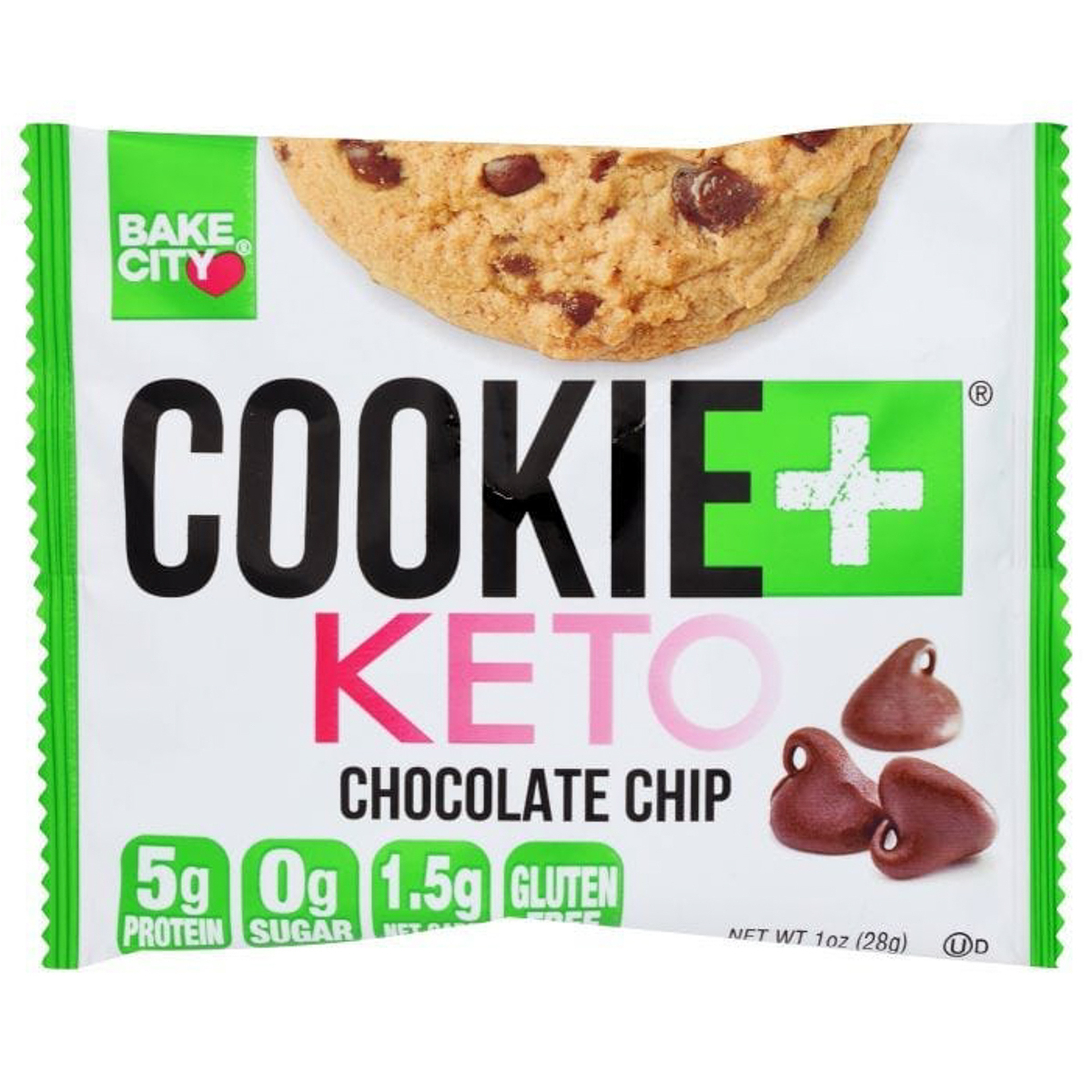 Bake City Cookie Plus Keto Chocolate Chip 28 G