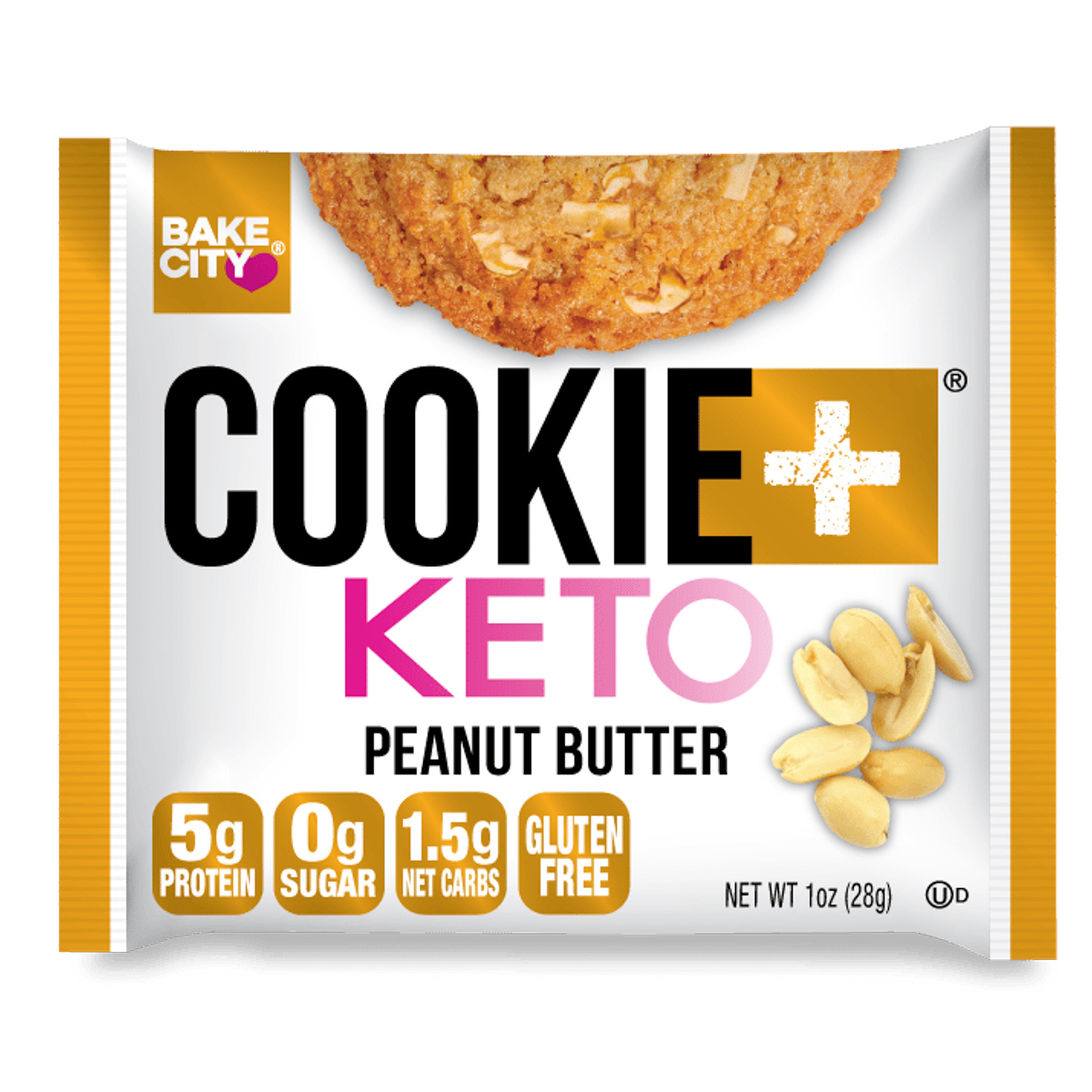 Bake City Cookie Plus Keto Peanut Butter 28 G