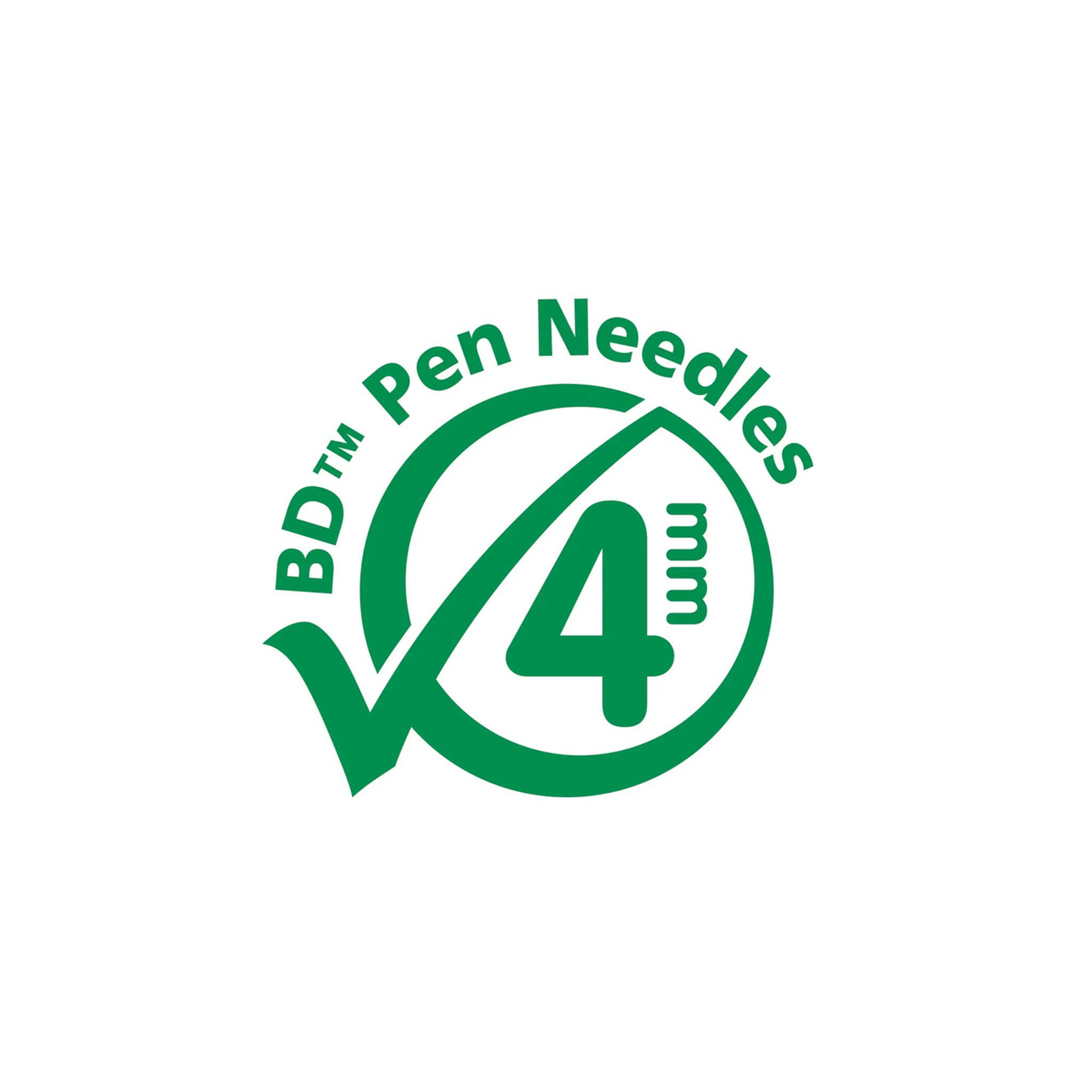 Bd Micro Fine Pen Needles Easy Flow 4Mm 100 Pcs