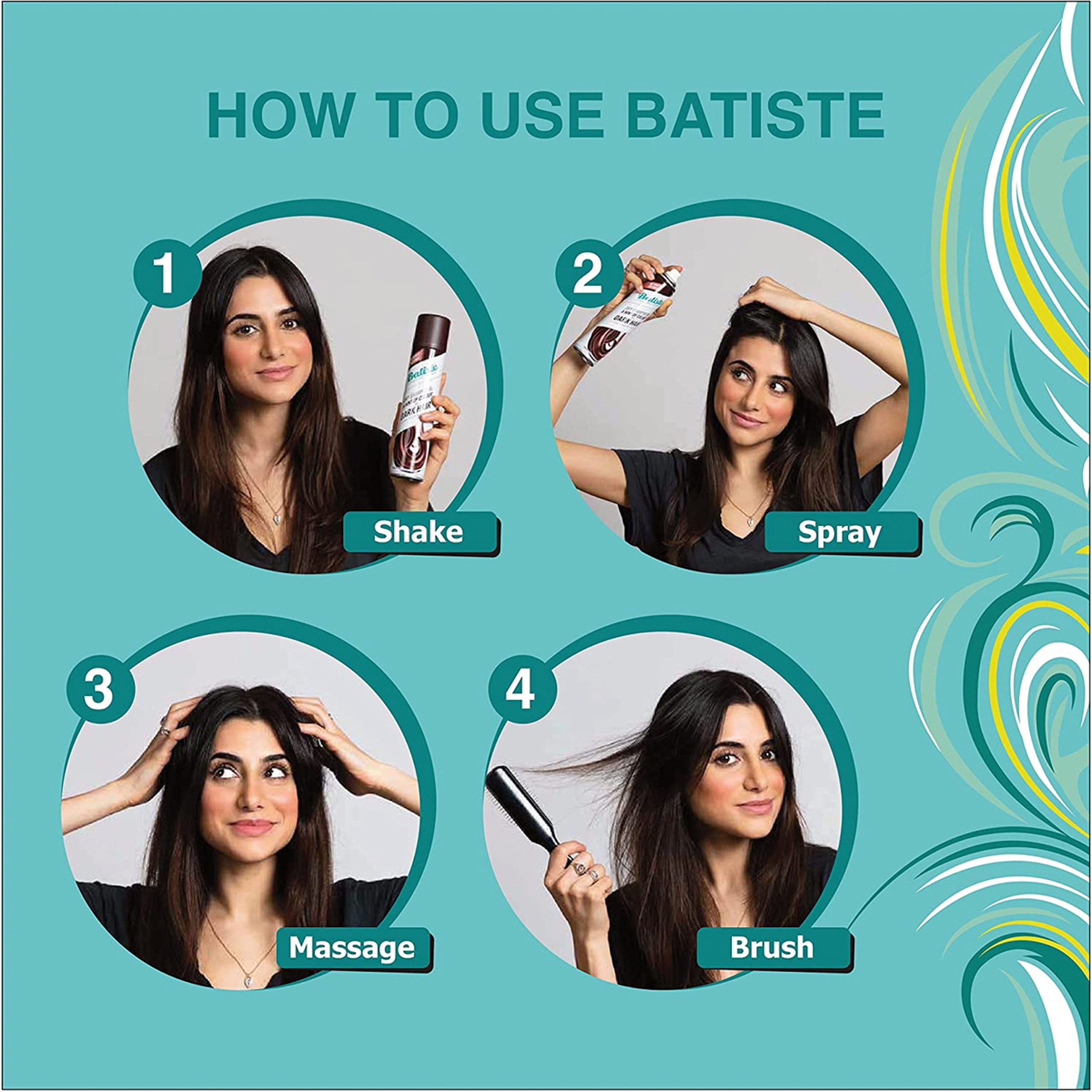 Batiste Dry Shampo ( Fresh ) 200Ml