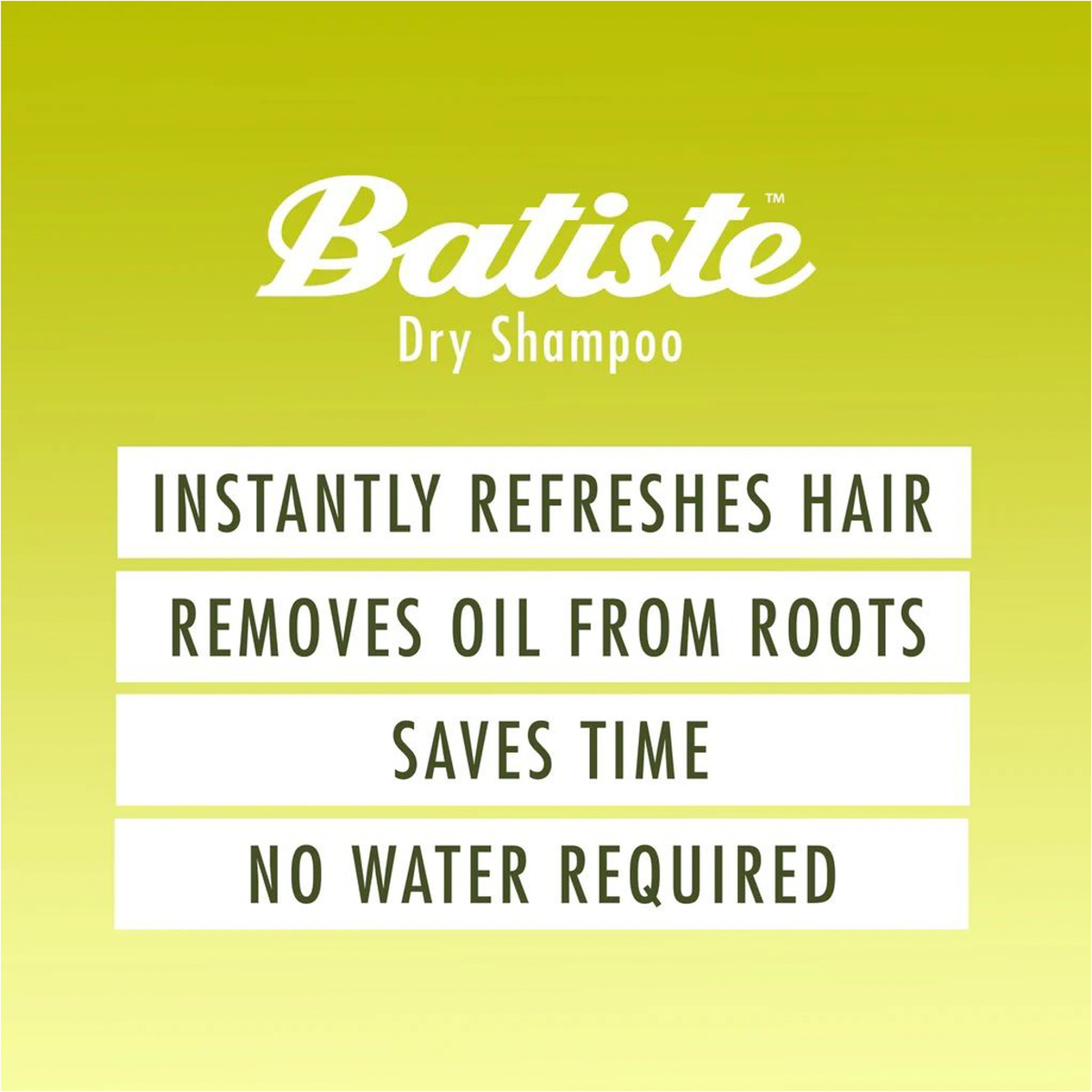 Batiste Dry Shampoo (Tropical) 200 Ml