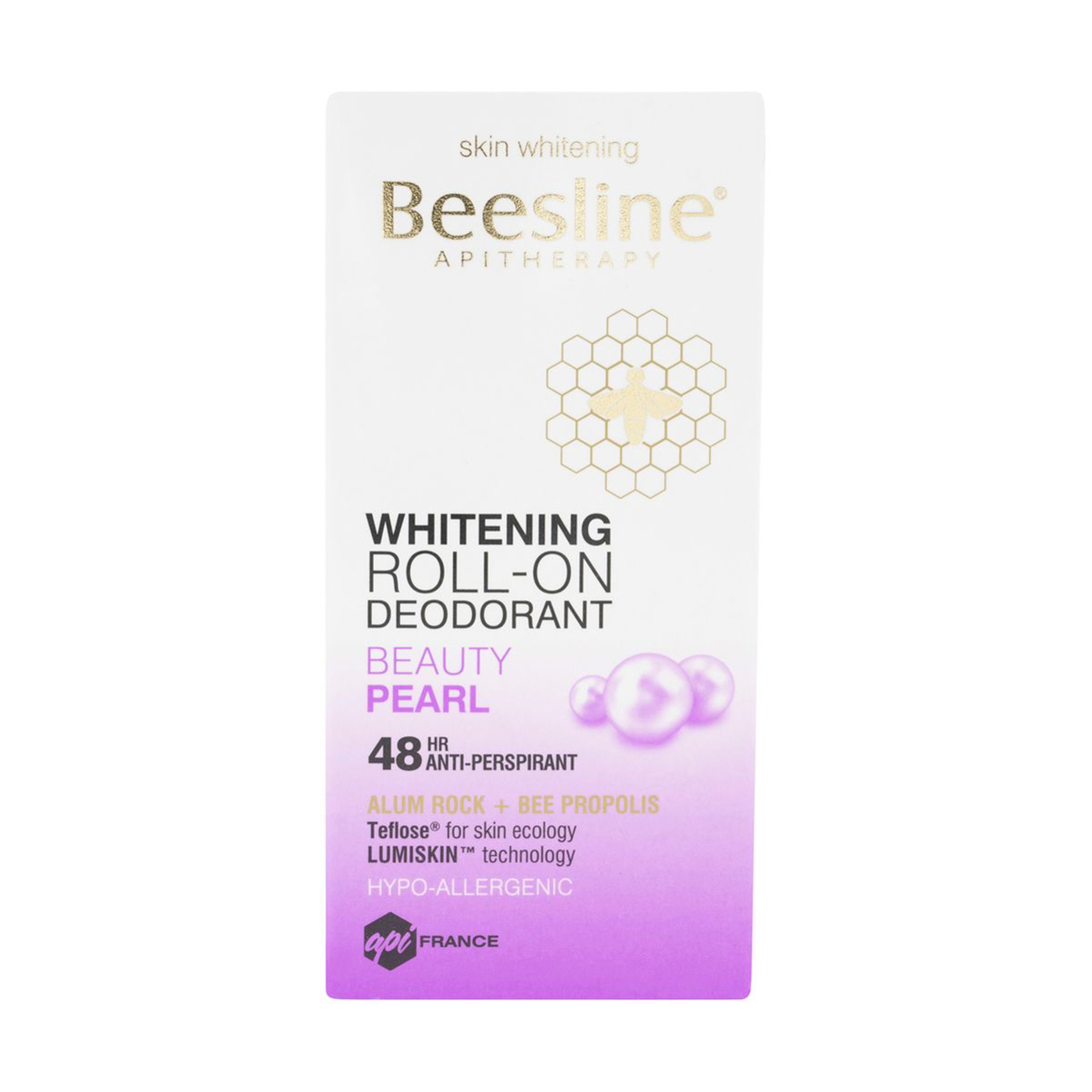 Beesline Roll On Deo Whitening Beauty Pearl 50 Ml