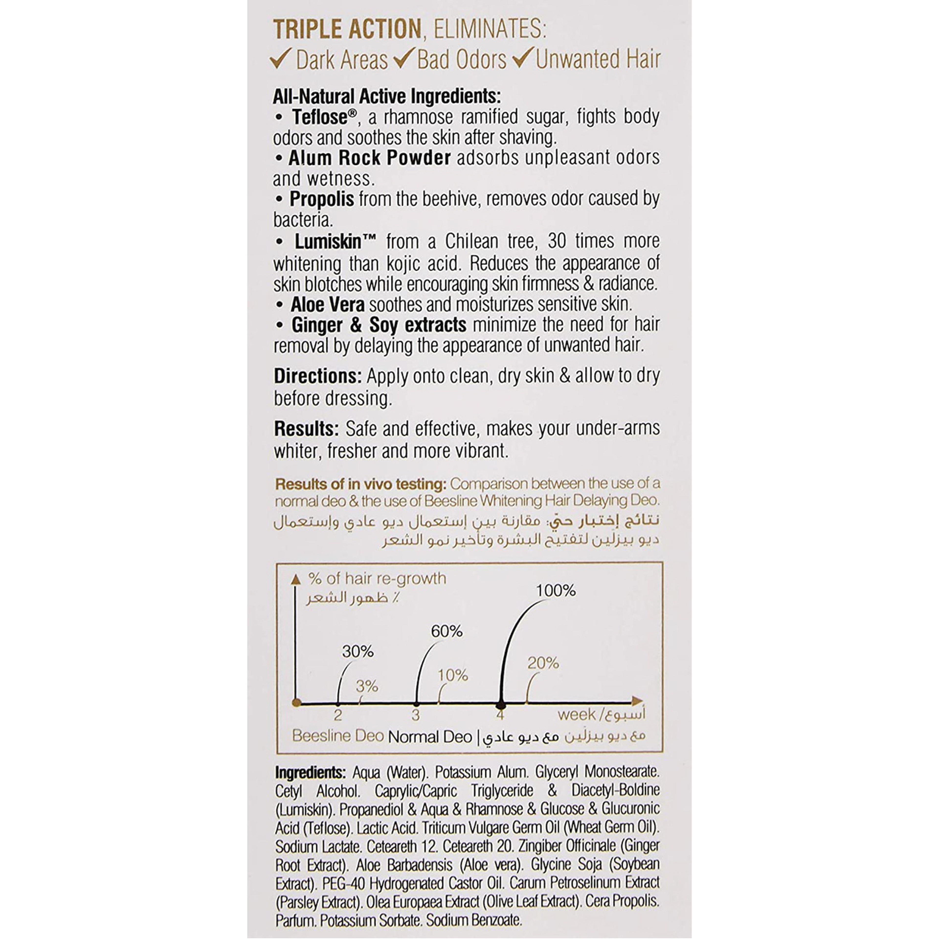 بيزلين رول مبيض ومؤخرللشعر