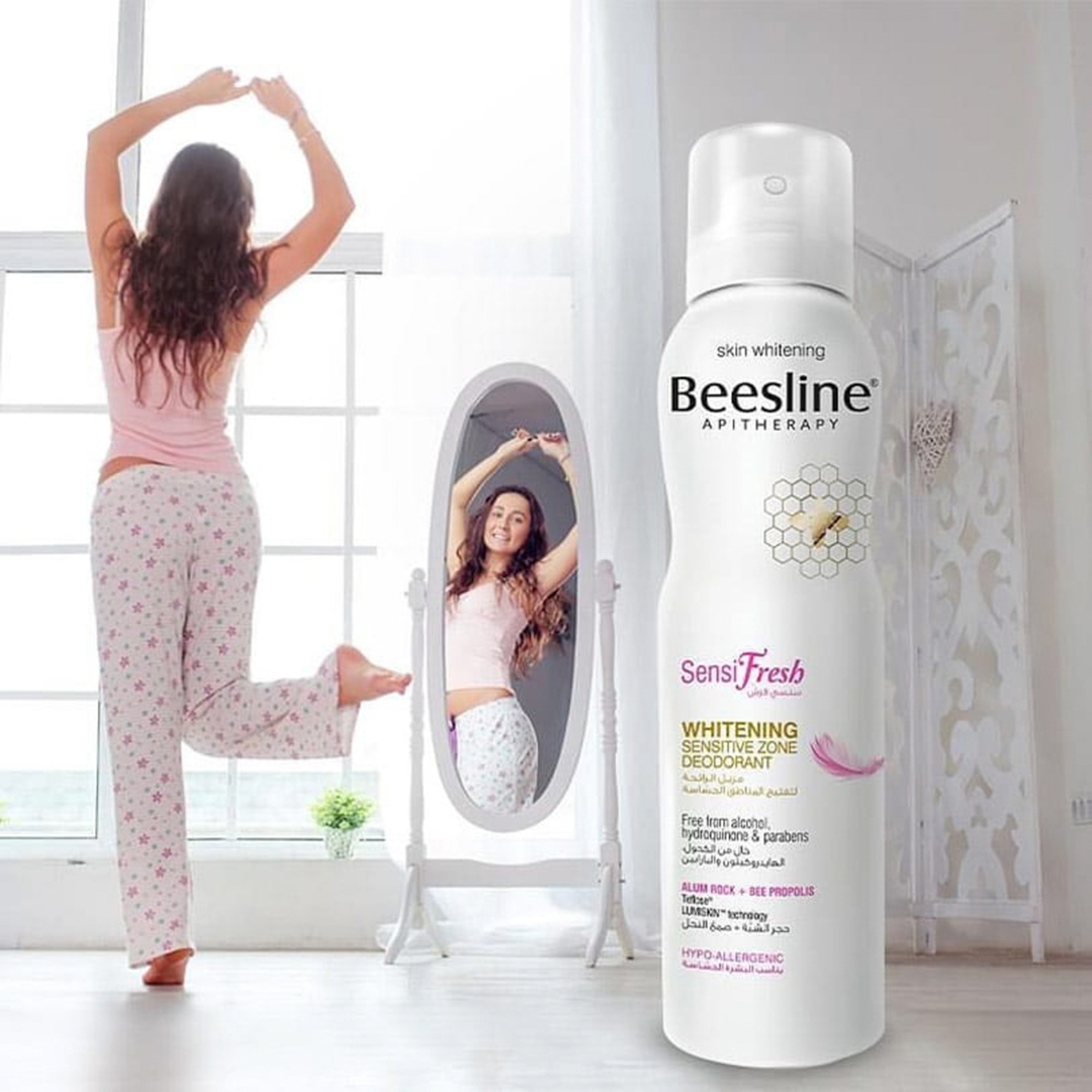 Beesline Sensifresh Whitening Sensitive Zone Deo Spray 150 Ml