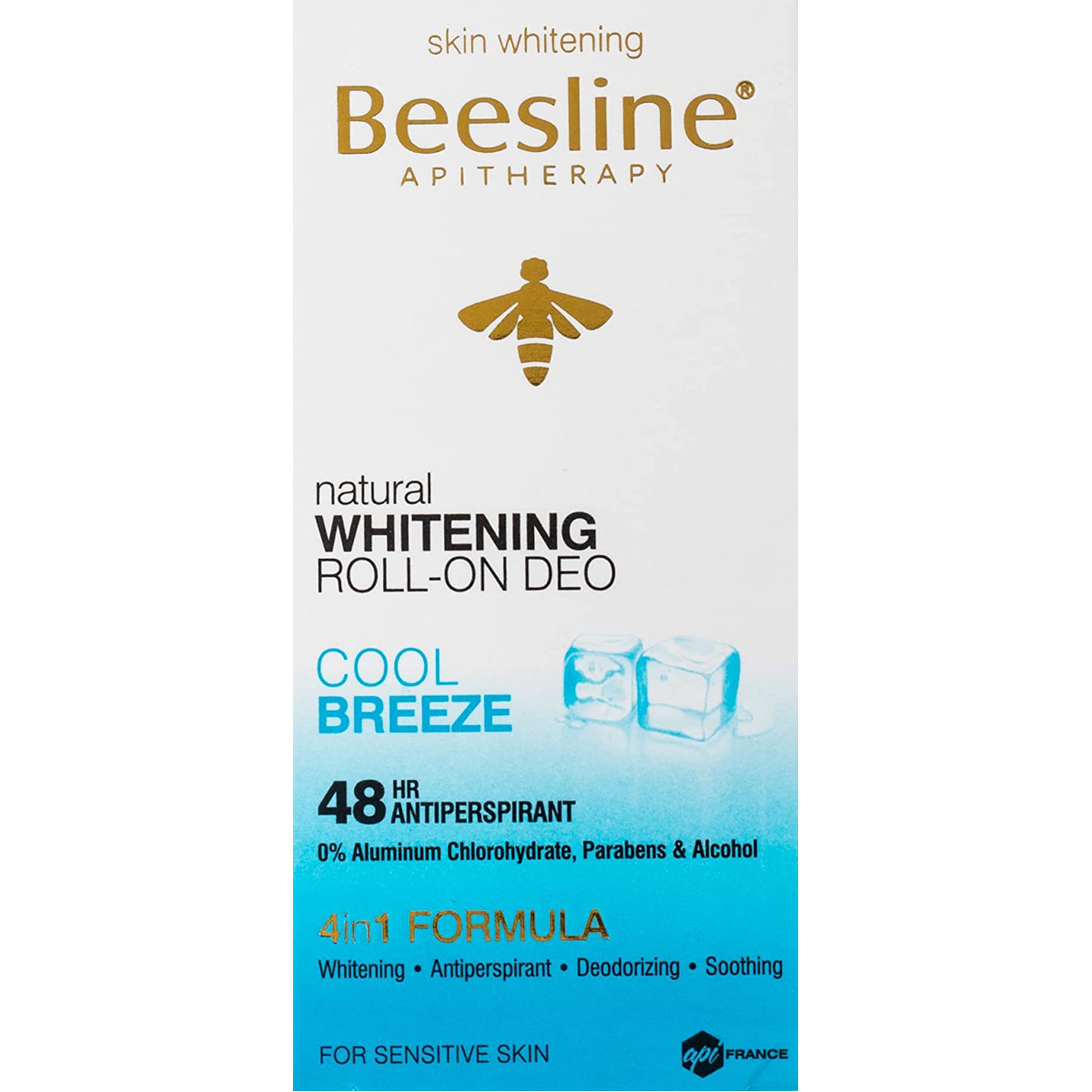 Beesline Deo Roll On Whitening Cool Breeze 50 Ml
