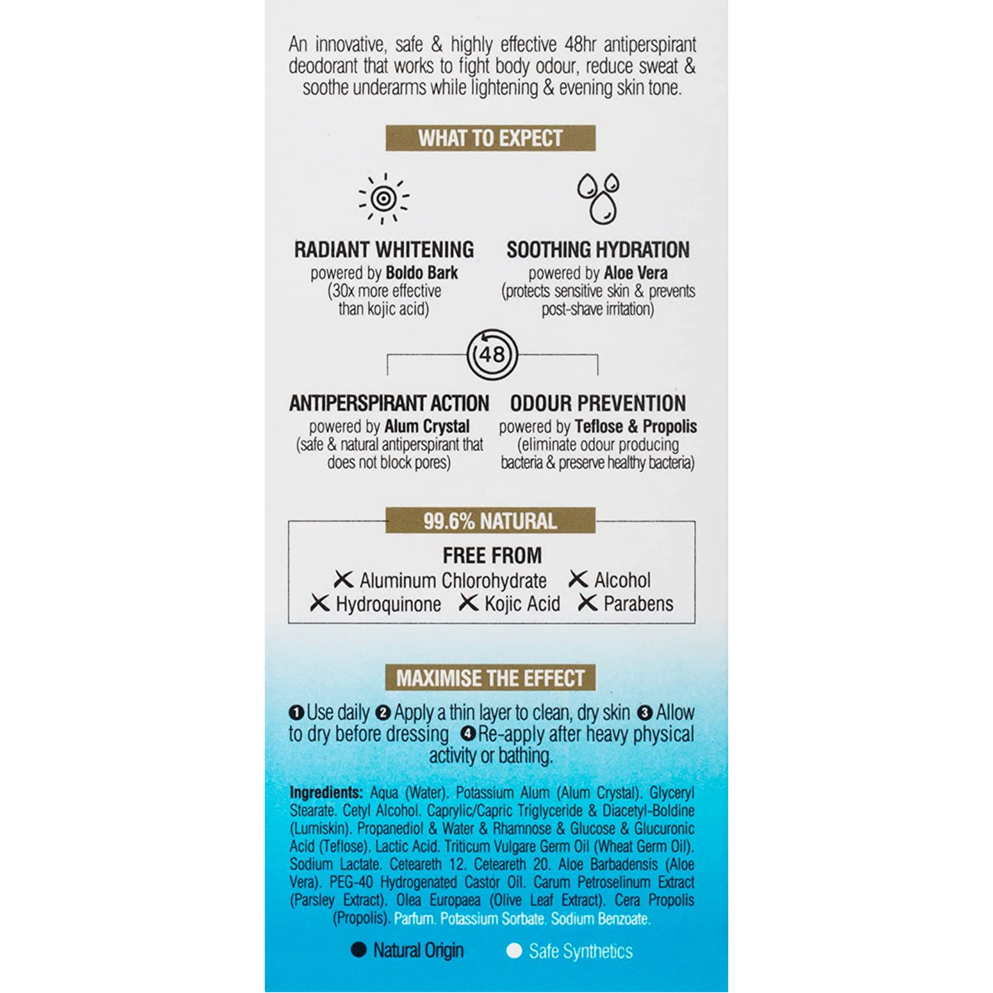 Beesline Deo Roll On Whitening Cool Breeze 50 Ml