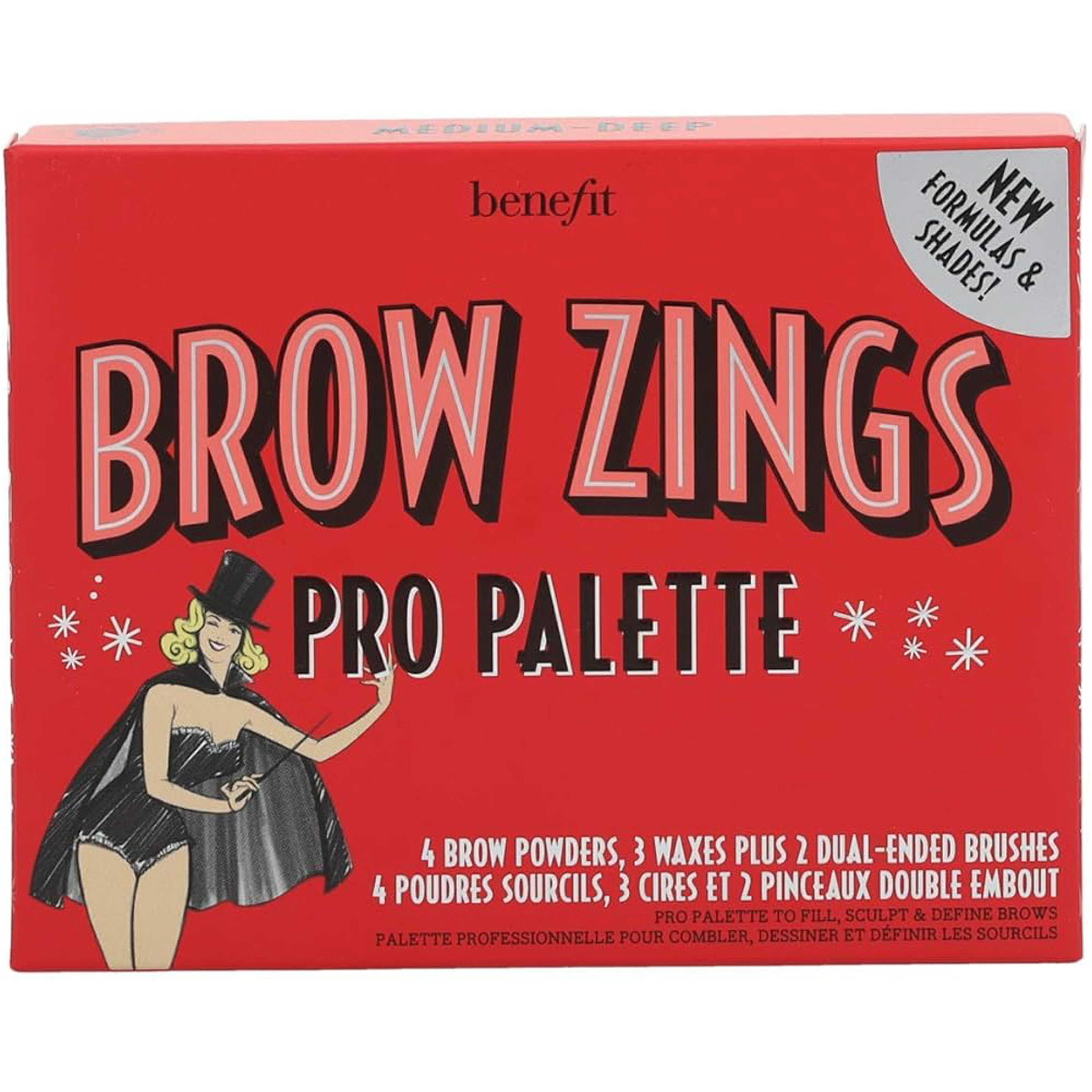 بنفت باليت الحواجب برو زنجز - متوسط و داكن