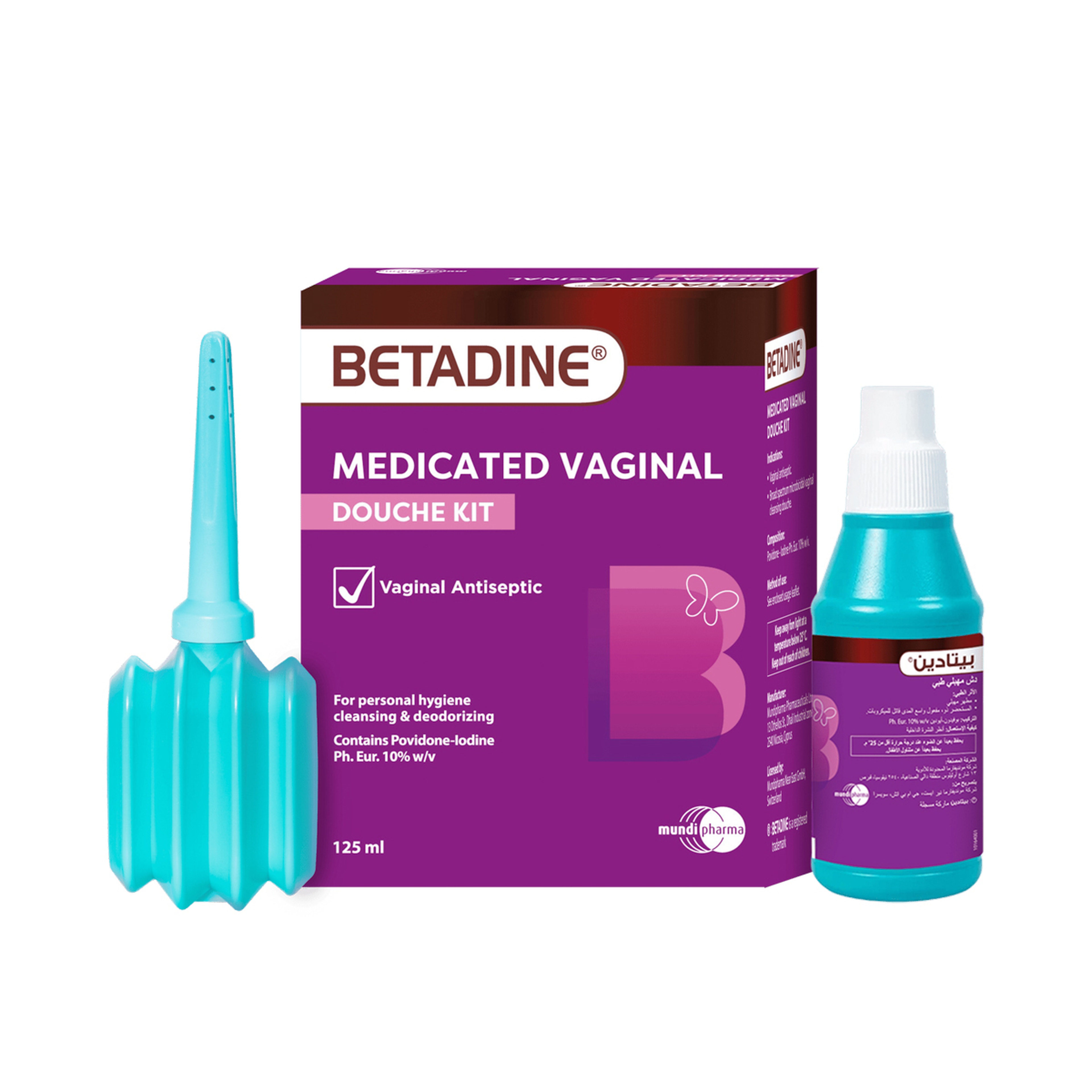 Betadine Betadine Douch & Kit 10% -120Ml