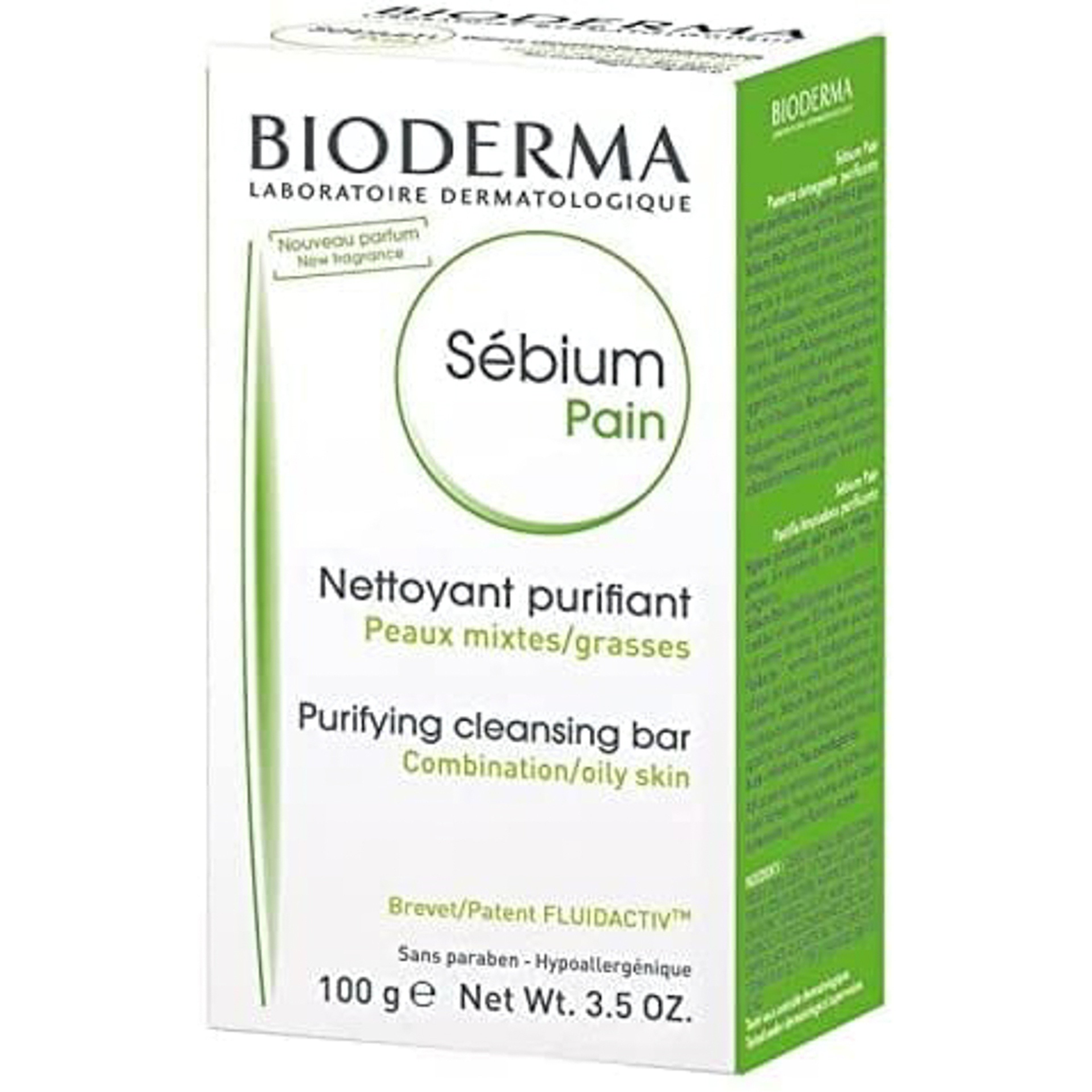 Bioderma Purifying Cleansing Soap Bar - 100 Gm