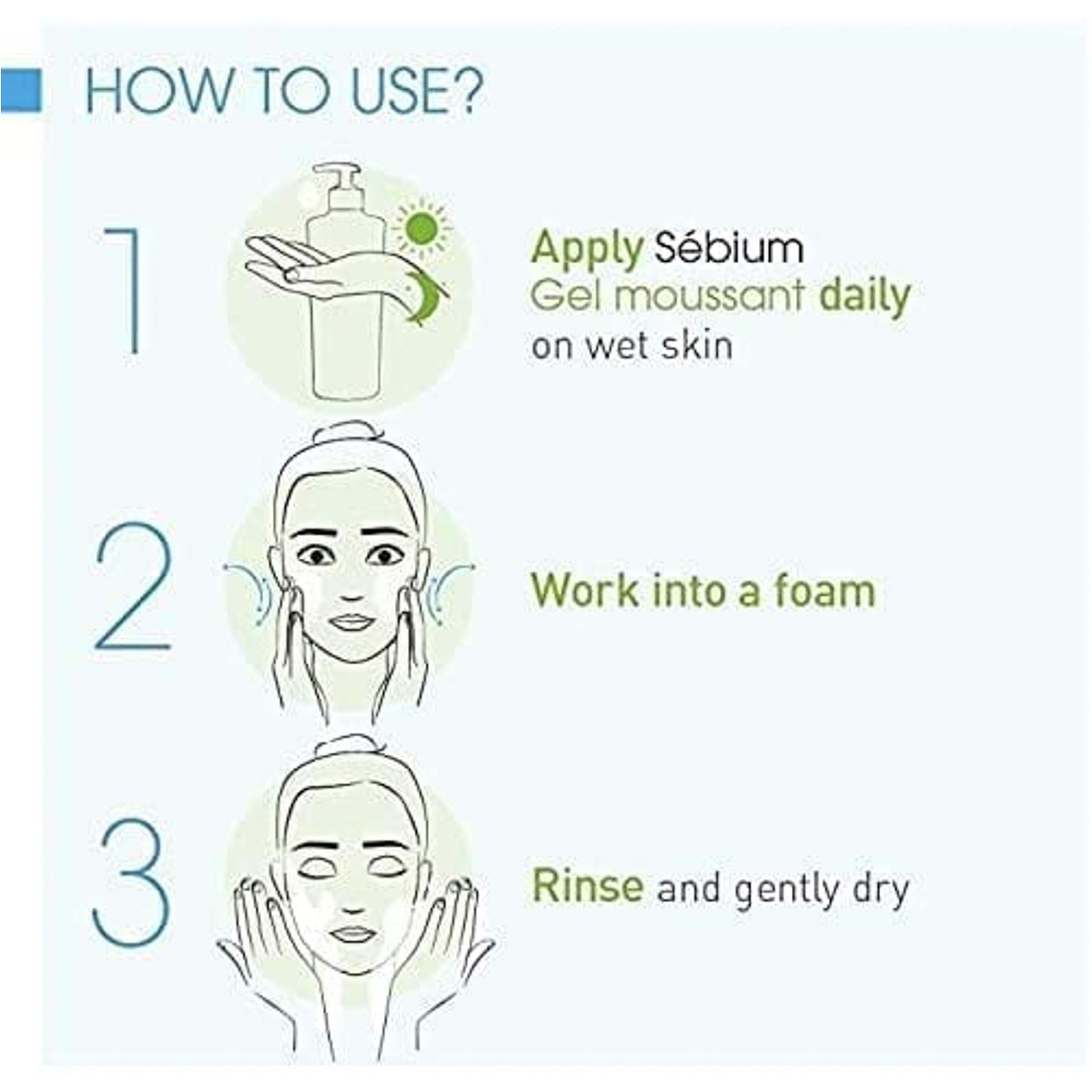 Bioderma Facial Purifying Cleansing Foaming Gel - 200 Ml