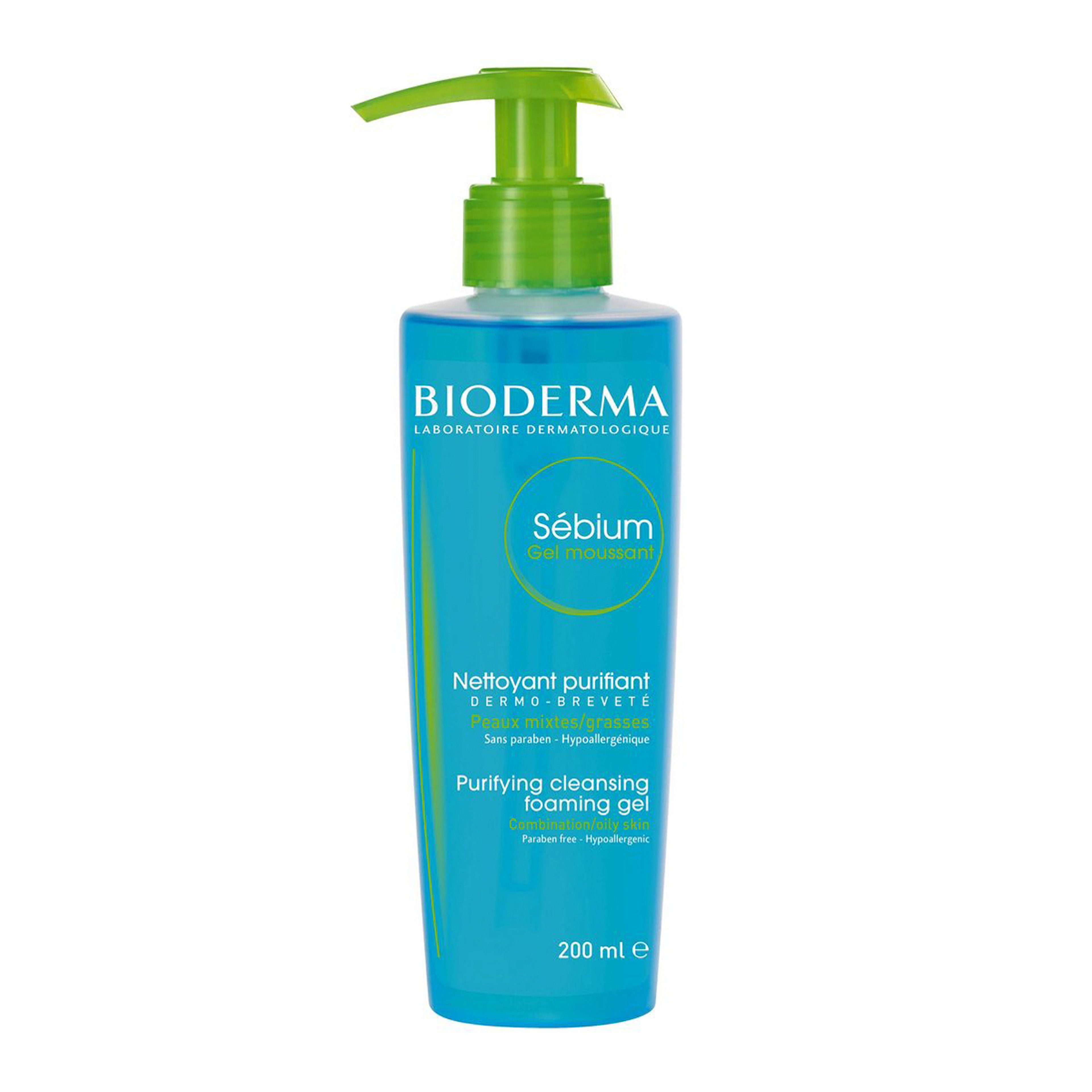 Bioderma Facial Purifying Cleansing Foaming Gel - 200 Ml