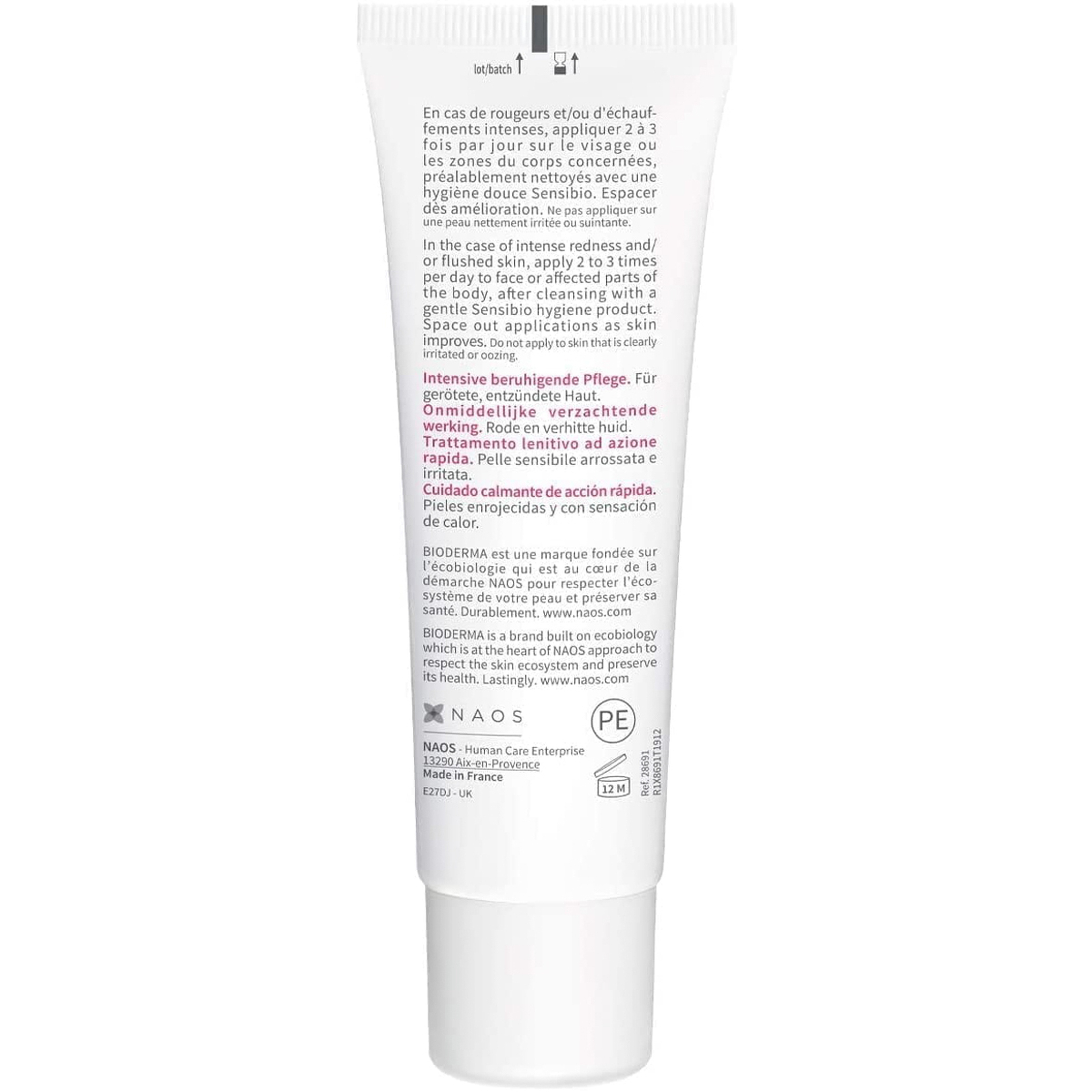 Bioderma, Sensibio Forte, Rapid-Soothing Care Cream - 40 Ml