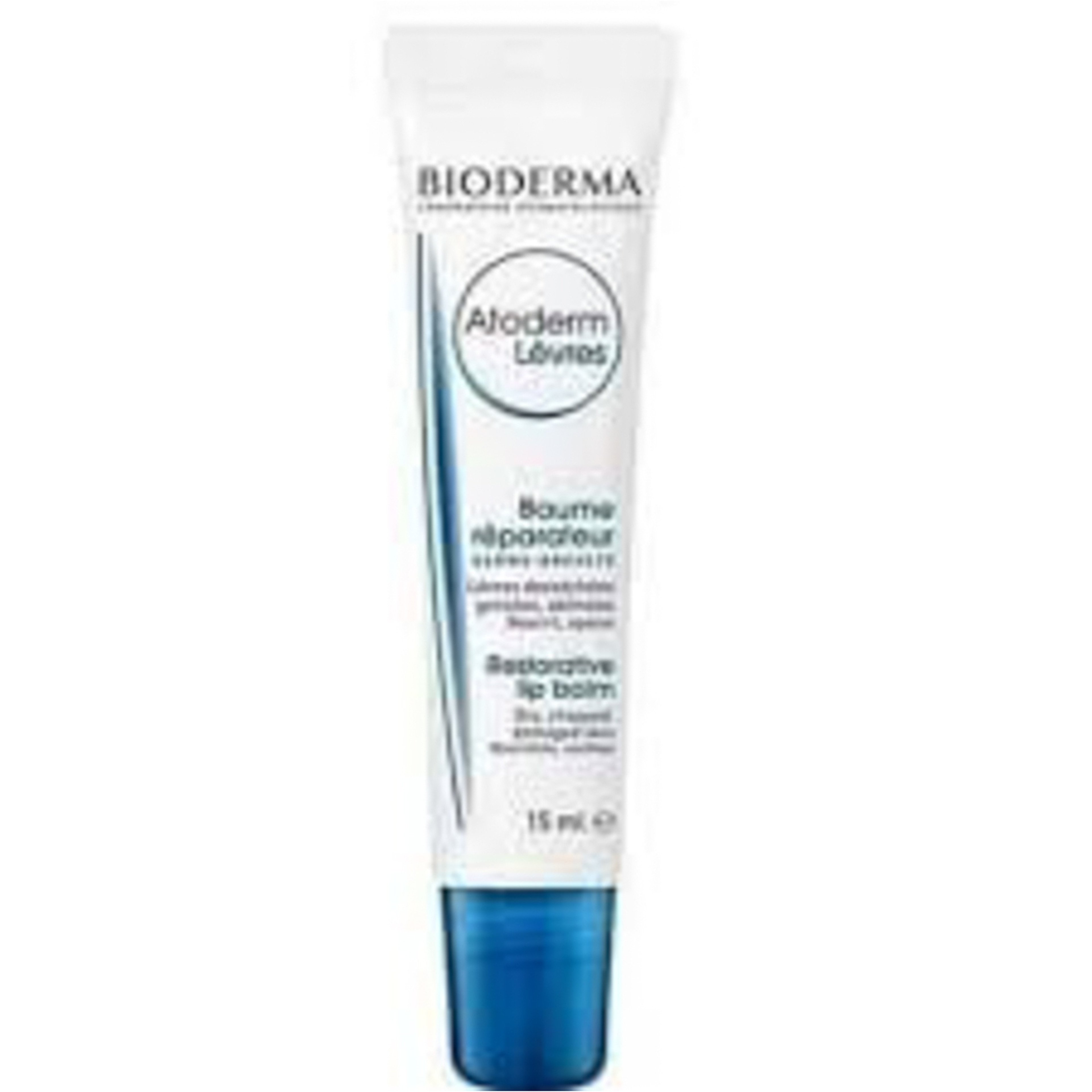 Bioderma, Atoderm, Restorative Lip Balm, For Dry, Chapped & Damaged Lips - 15 Ml