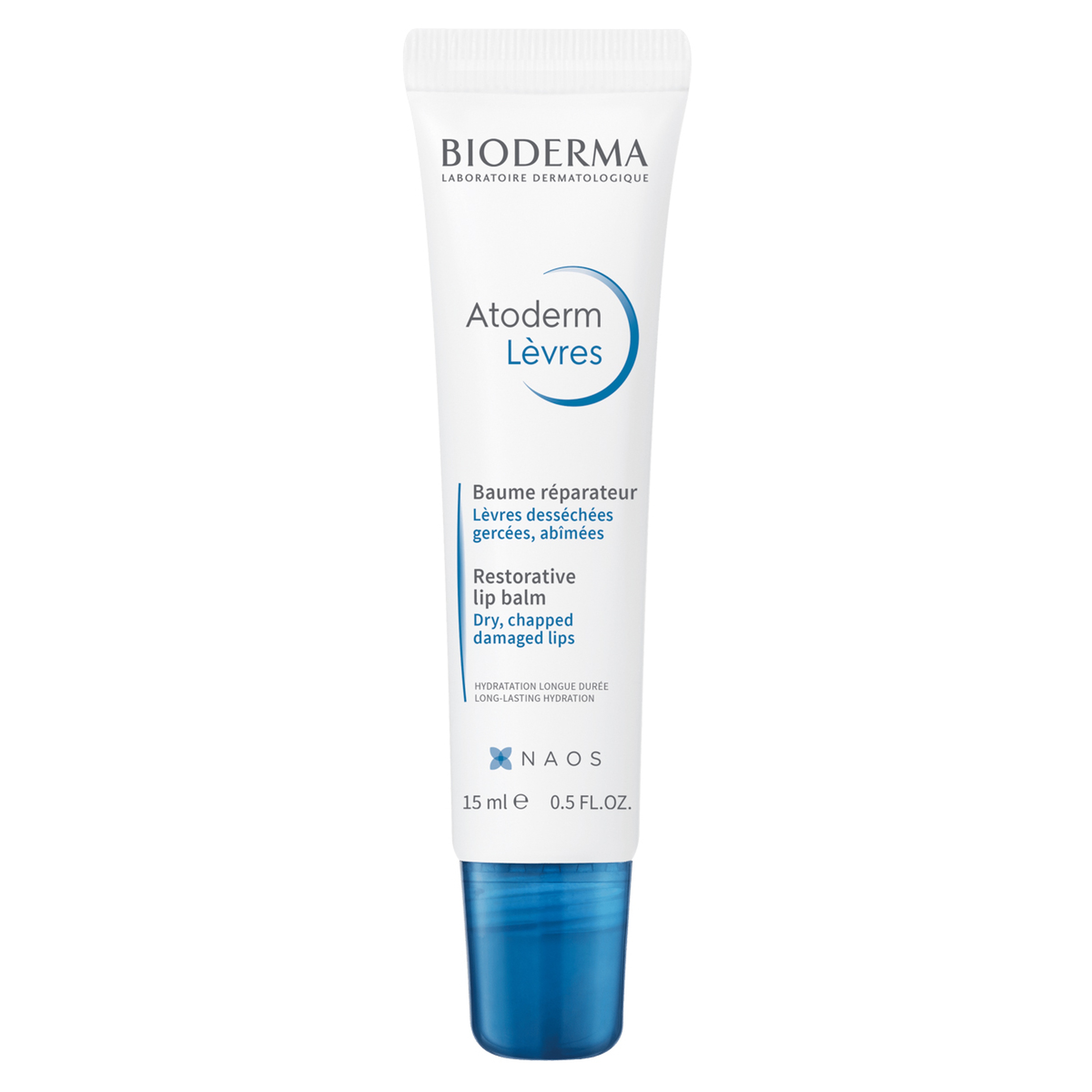 Bioderma, Atoderm, Restorative Lip Balm, For Dry, Chapped & Damaged Lips - 15 Ml
