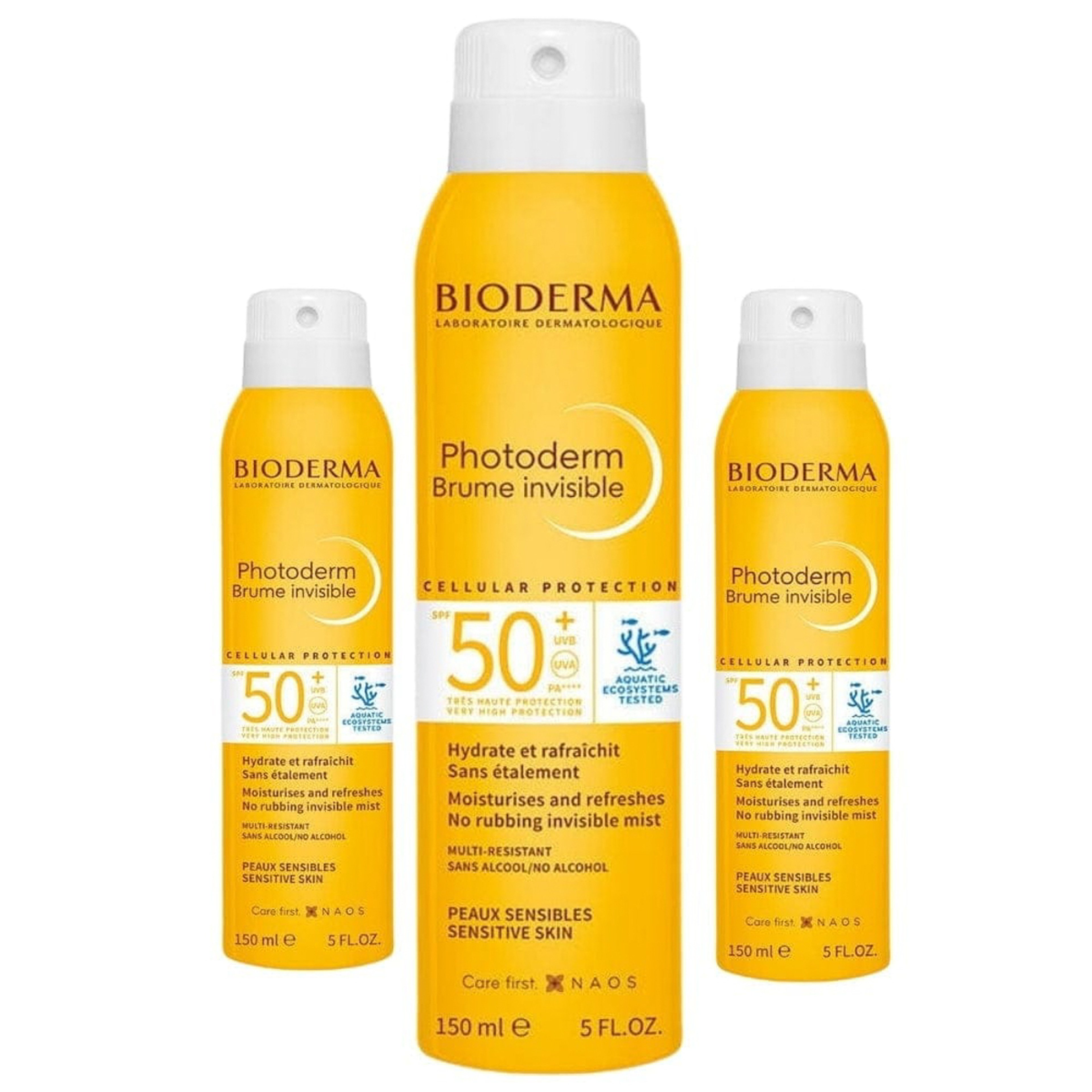 Bioderma, Photoderm Brume Invisible, Spf 50+, Mist For Senstive Skin- 150 Ml